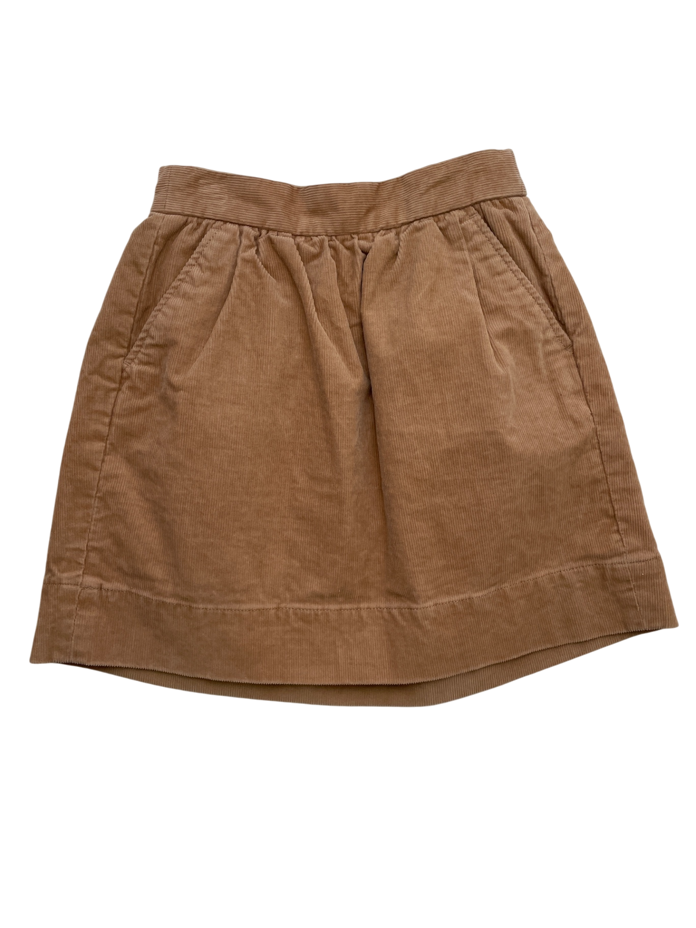 Crewcuts Skirt - Khaki Corduroy + Pockets | size 8