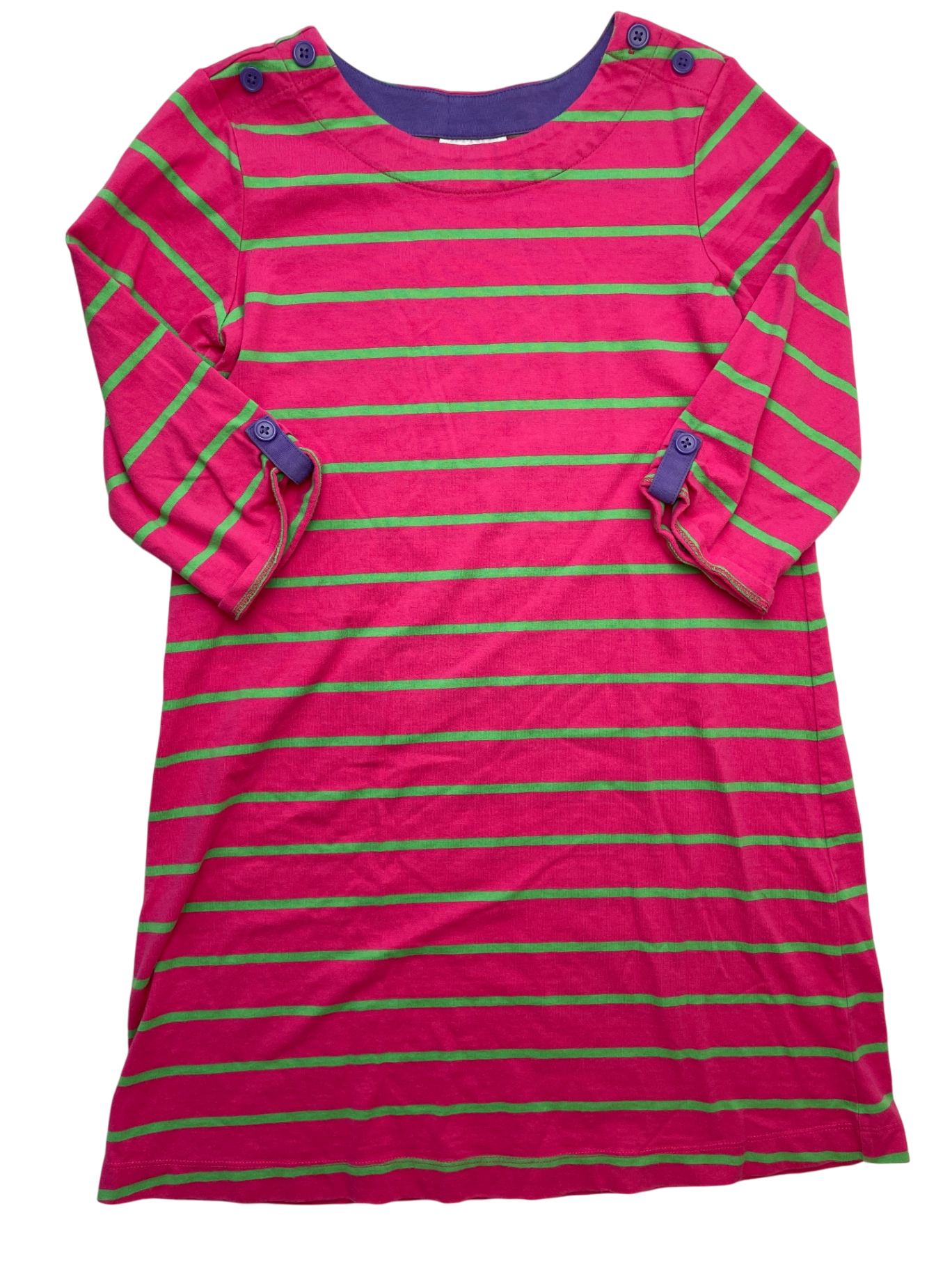 Hanna Andersson Dress - Pink Stripe | size 8