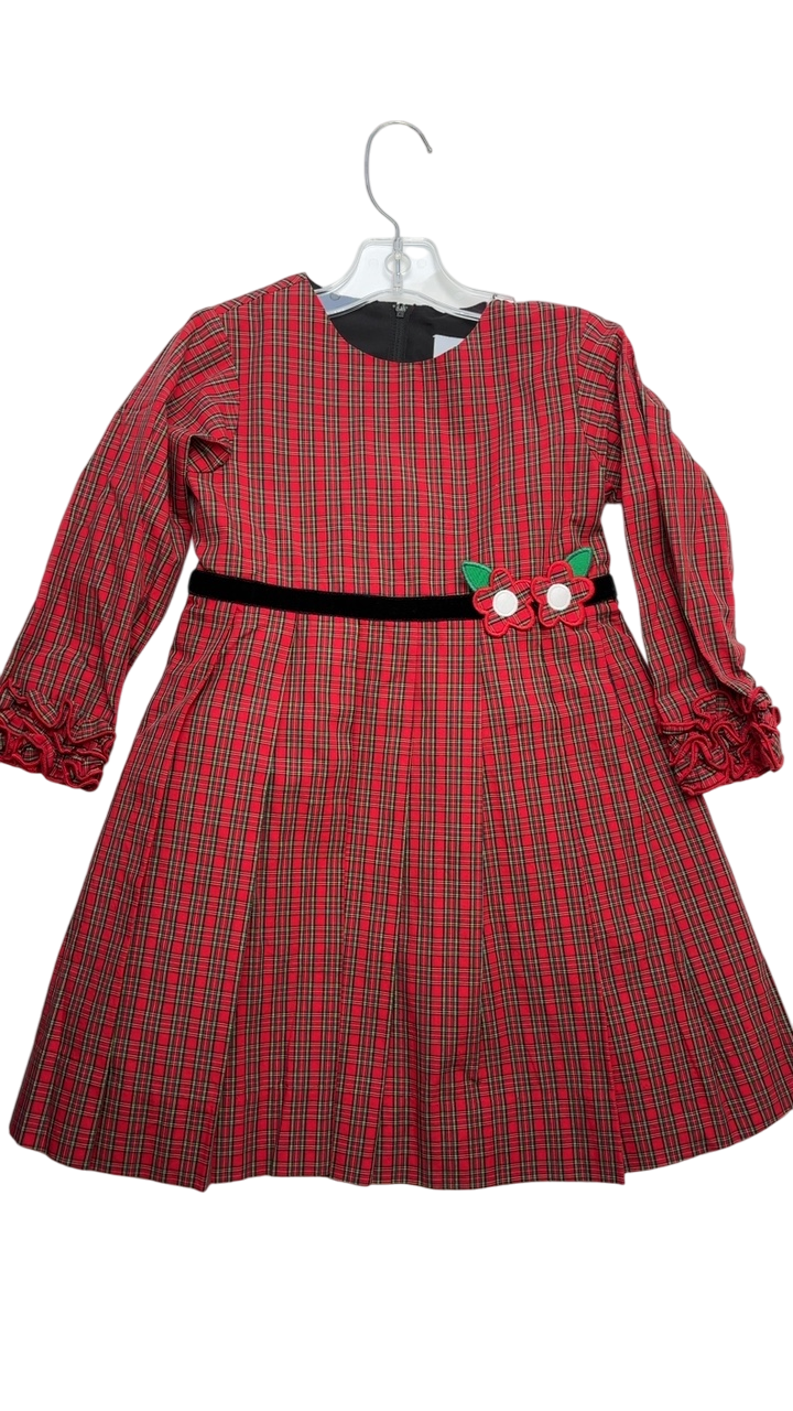 Florence Eiseman Dress - Red Holiday Plaid | size 4T