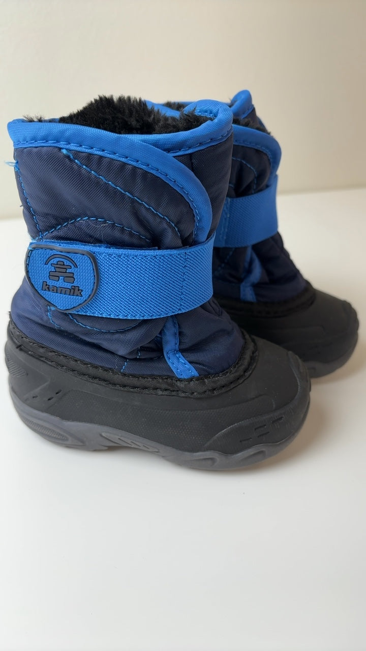 Kamik Boots - Black Snowybugs Snow Boots | size Shoe 5