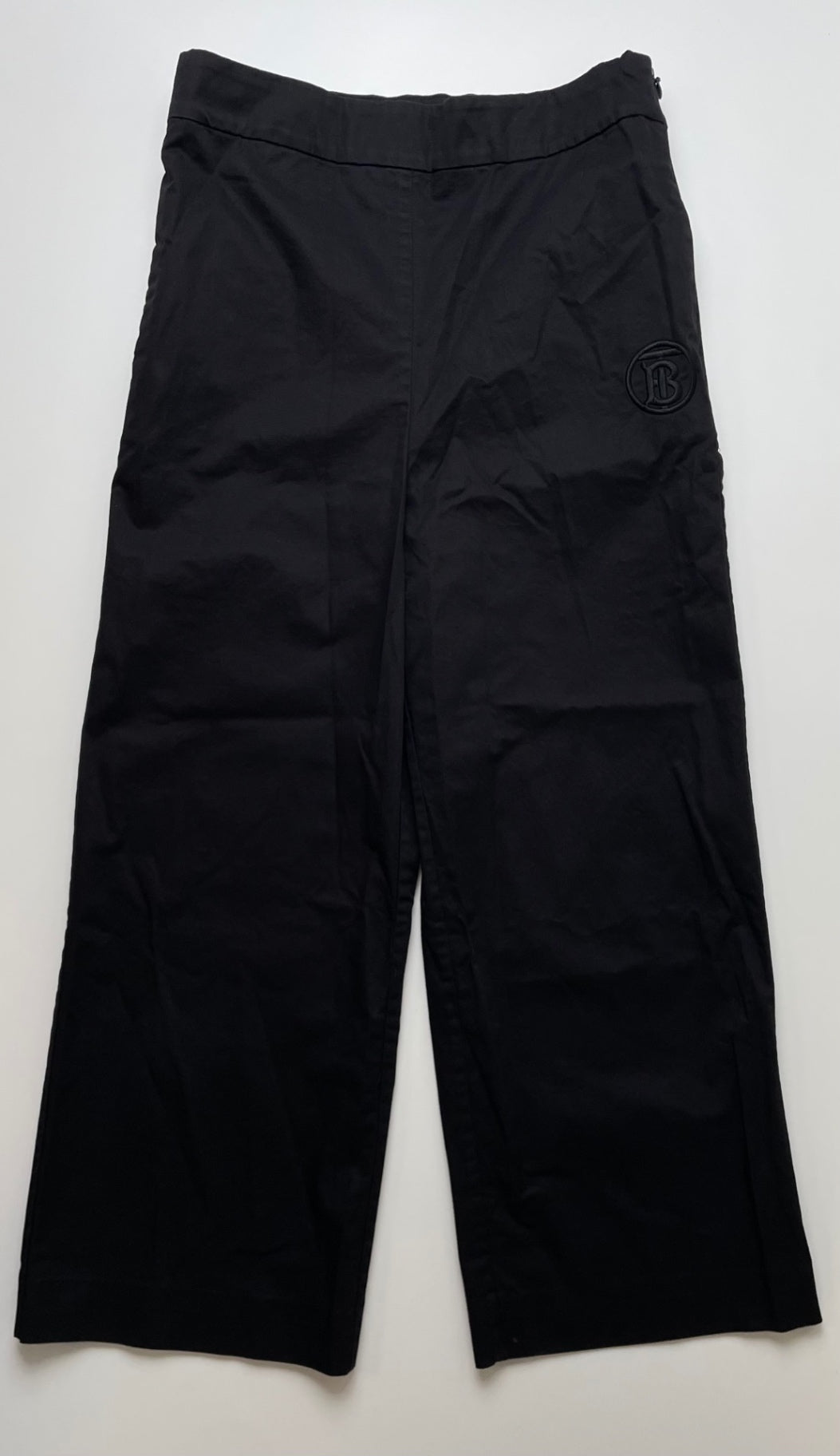 Burberry Pants - Black Wide Leg Trouser | size 10