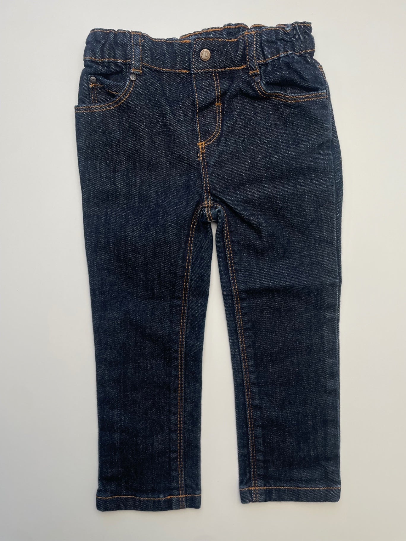 Petit Bateau Jeans - Blue Dark Wash | size 24 Months