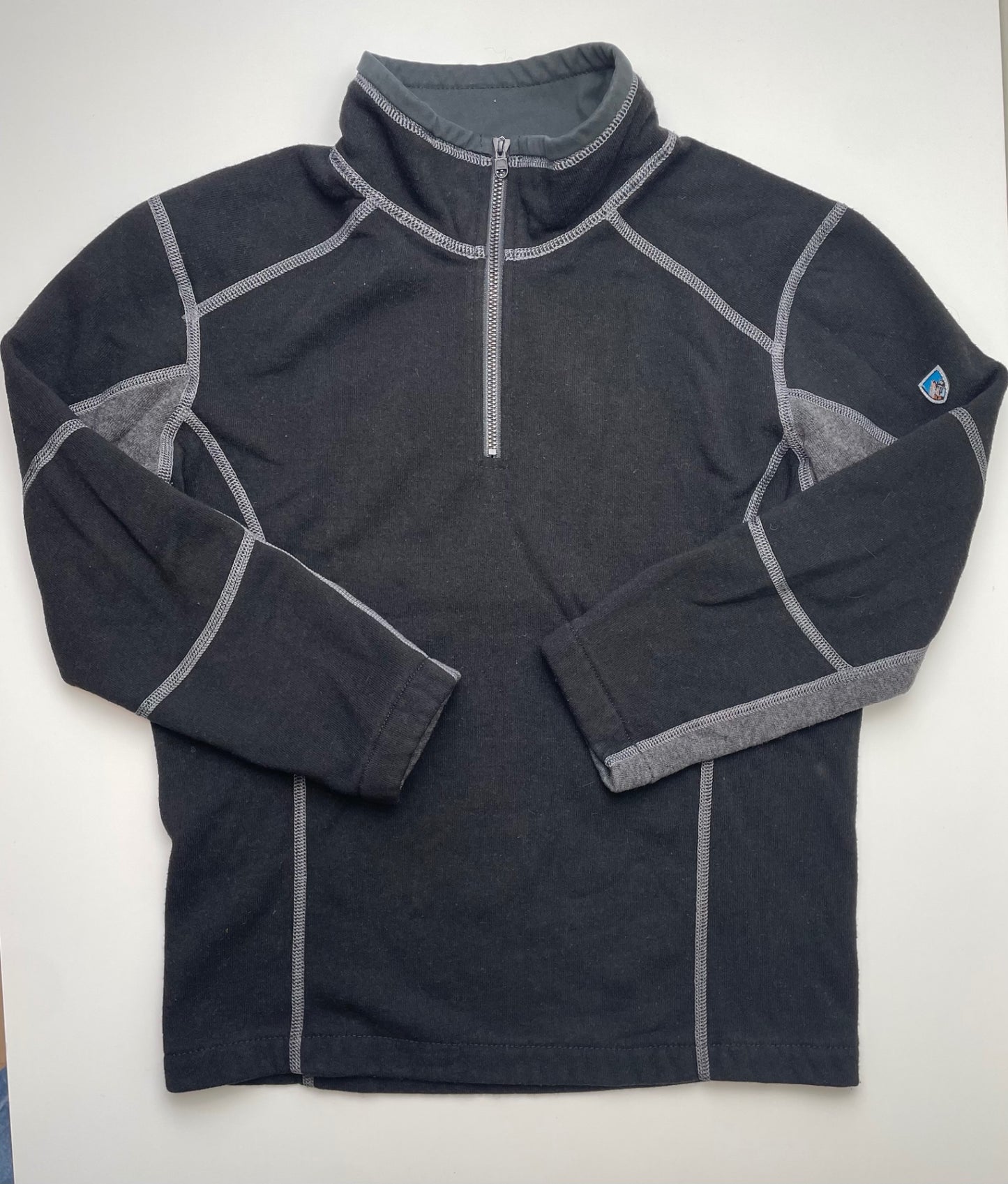 KÜHL Sweatshirt - Black 1/4 Zip | size 7/8