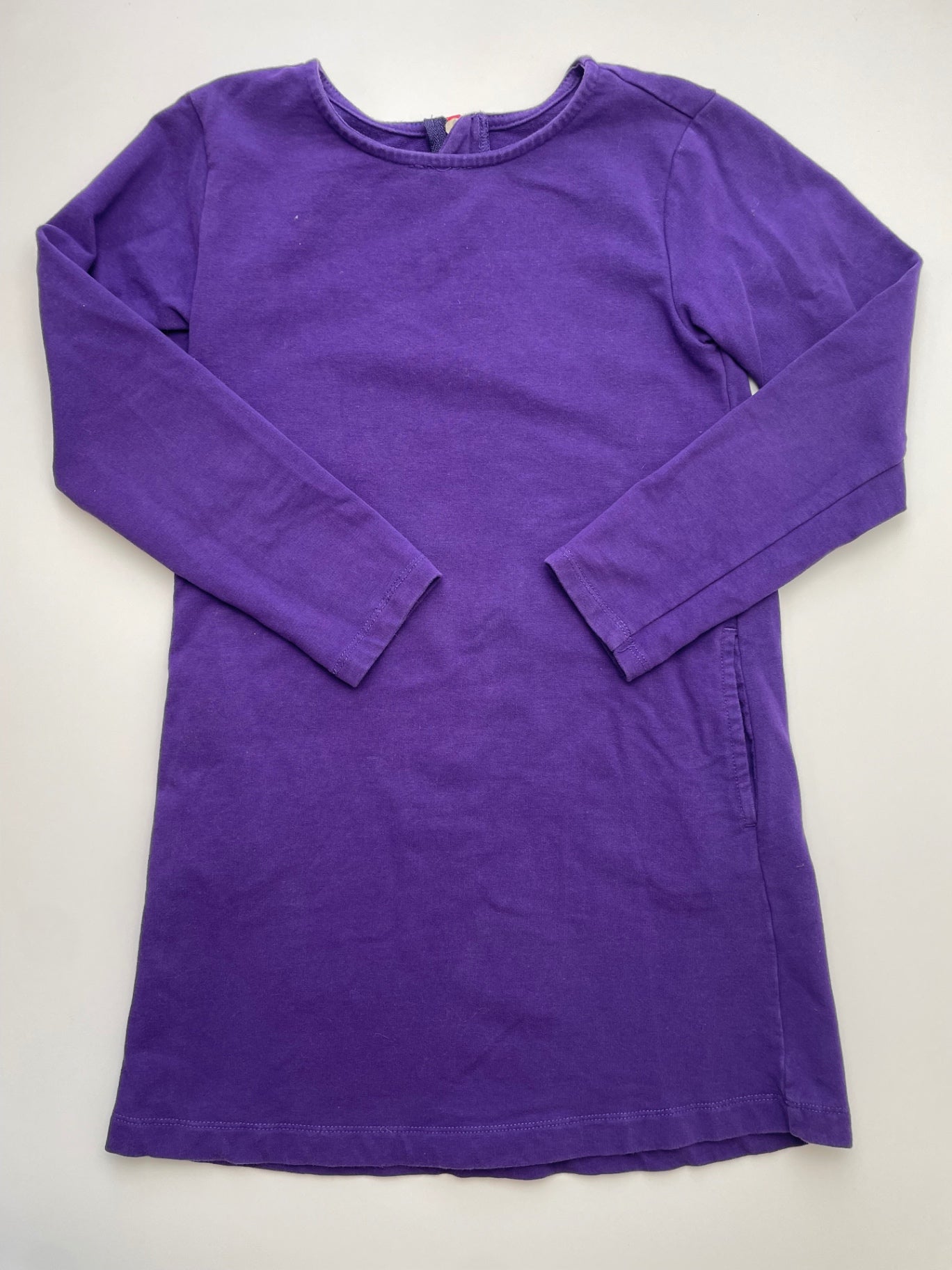 Primary Dress - Purple Long Sleeve Solid | size 6/7