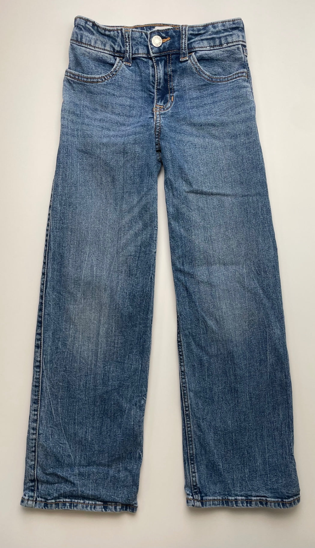Abercrombie Kids Jeans - Blue High Rise Wide Leg | size 7/8