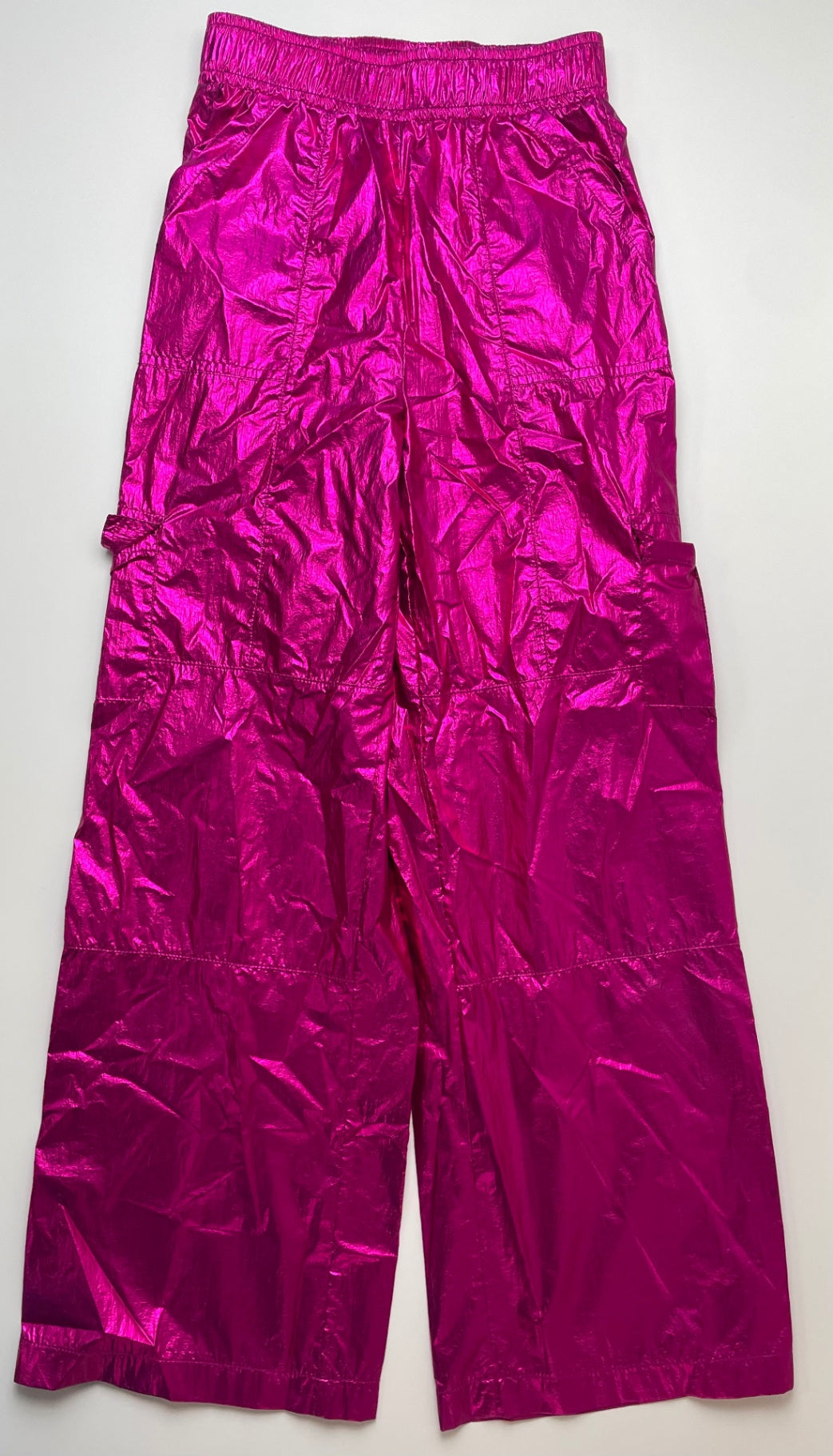 Mia New York Snow Pants & Suits - Pink Metallic Shell Pants Water Resistant | size 8/10