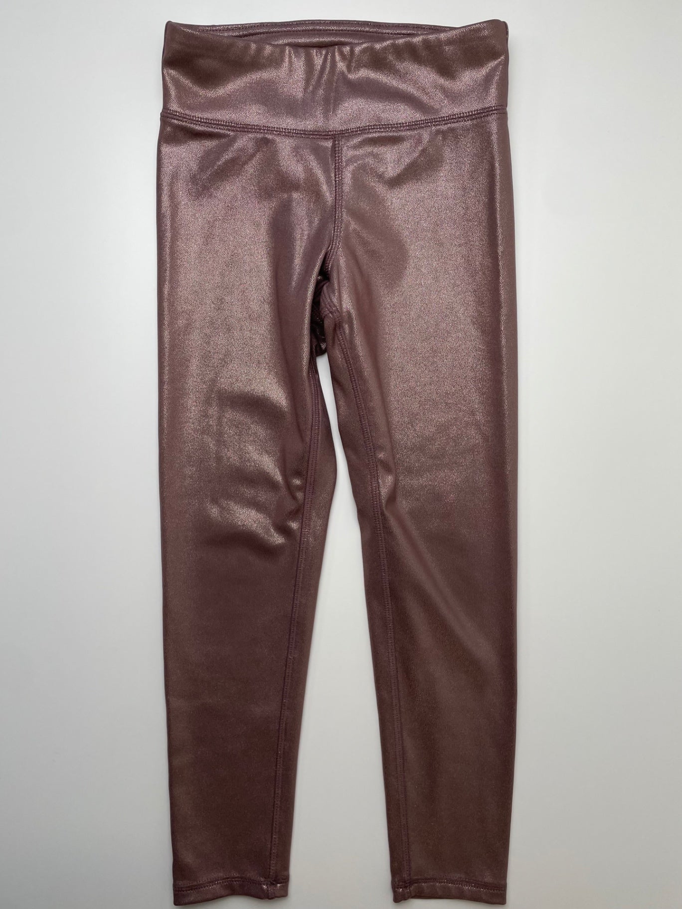 Gap Leggings - Pink Metallic | size 8