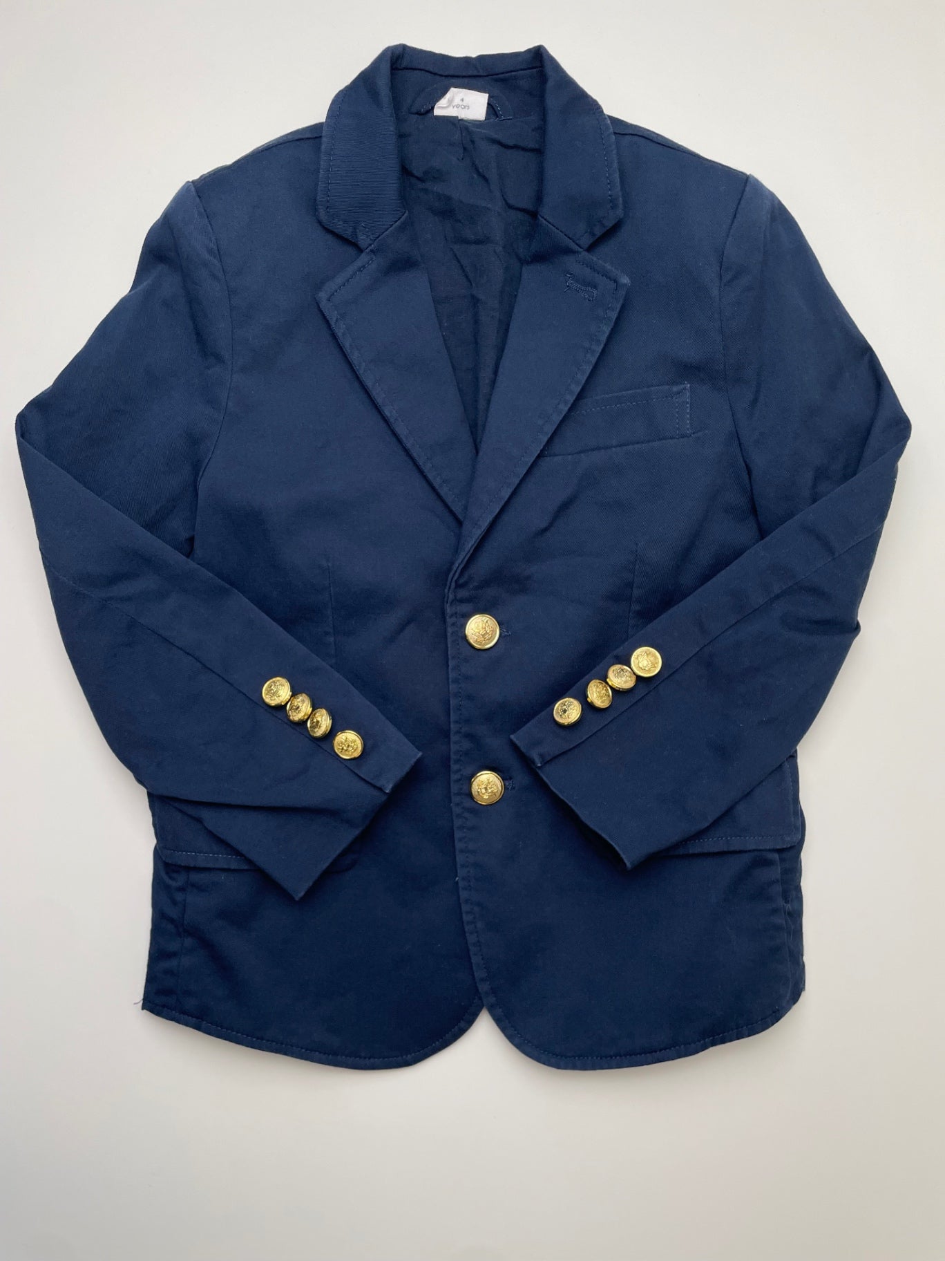 EGG New York Blazer - Navy Blue Gold Buttons | size 4T