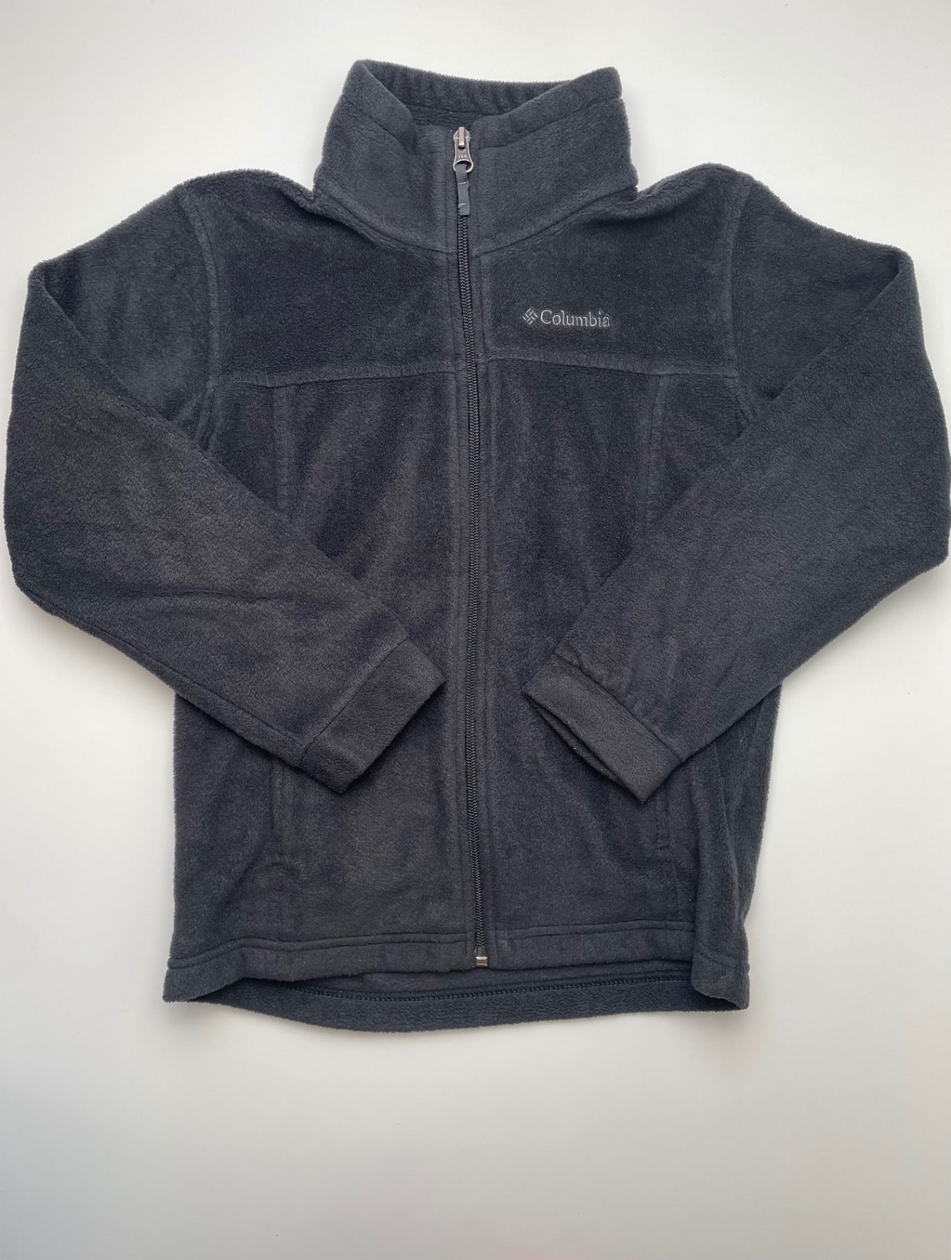 Columbia Jacket - Black Fleece Full Zip | size 8