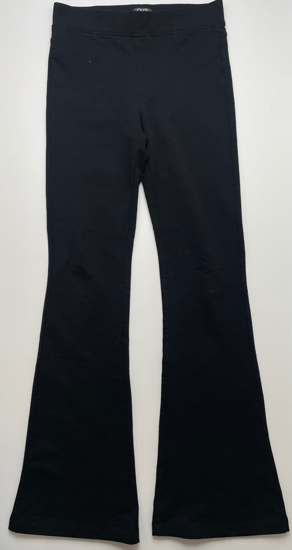 OVS Kids Leggings - Black Fleece Lined Yoga Pants | size 13/14