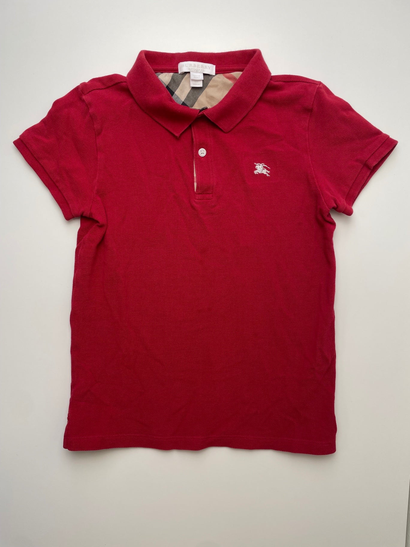 Burberry Shirt - Red Polo | size 10