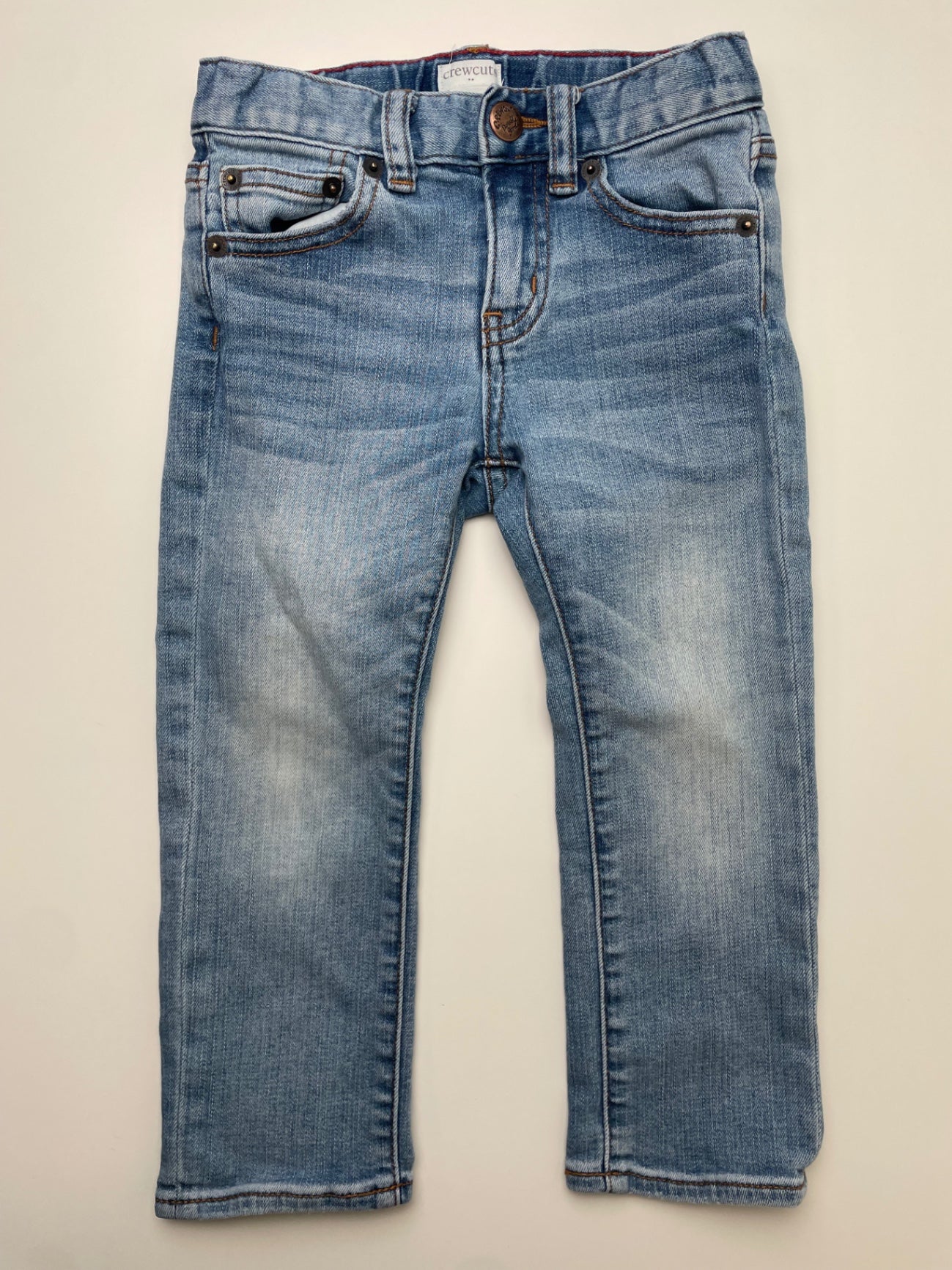 Crewcuts Jeans - Blue Light Wash Straight Leg | size 3T