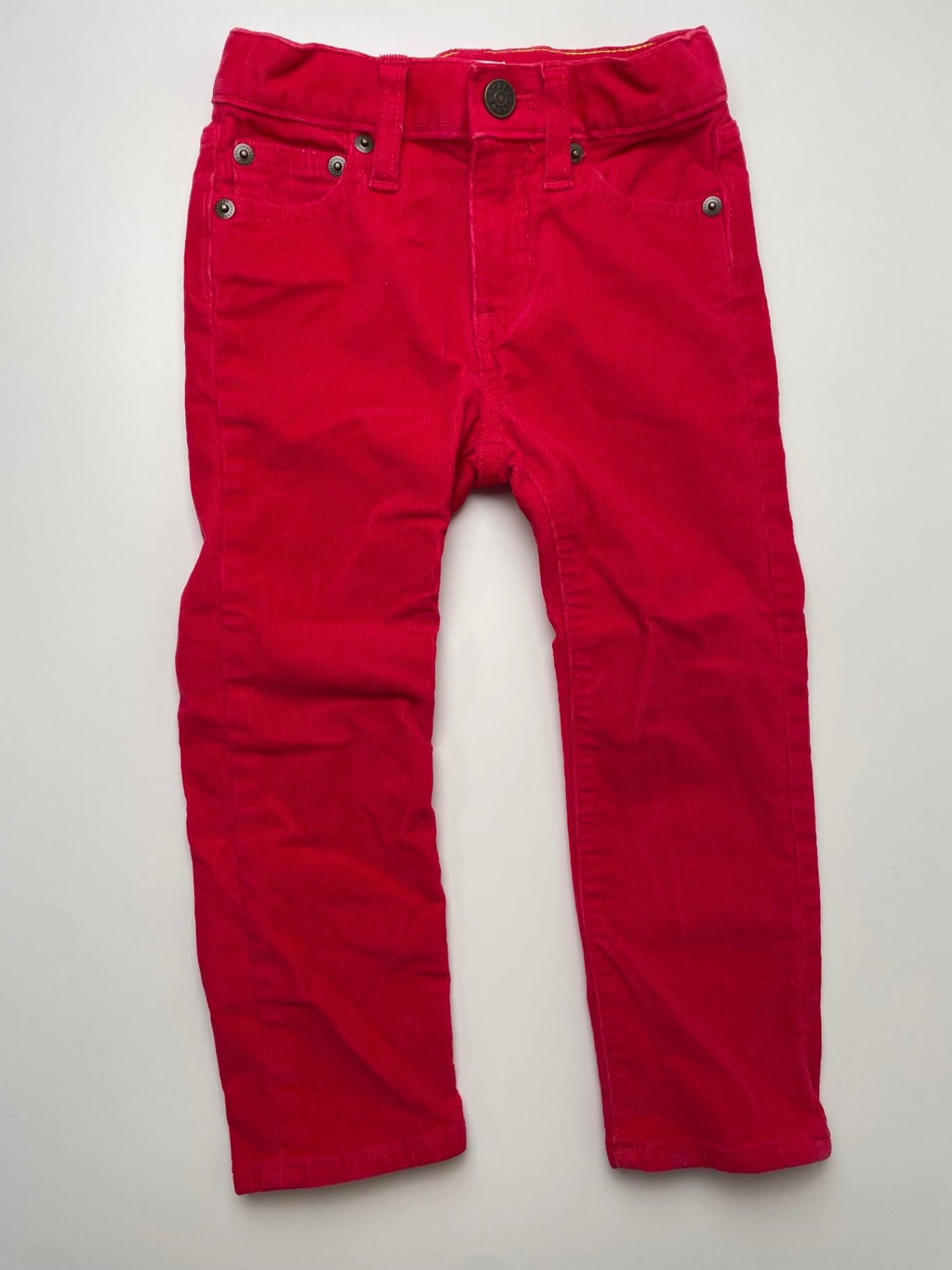 Crewcuts Pants - Red Corduroy | size 3T
