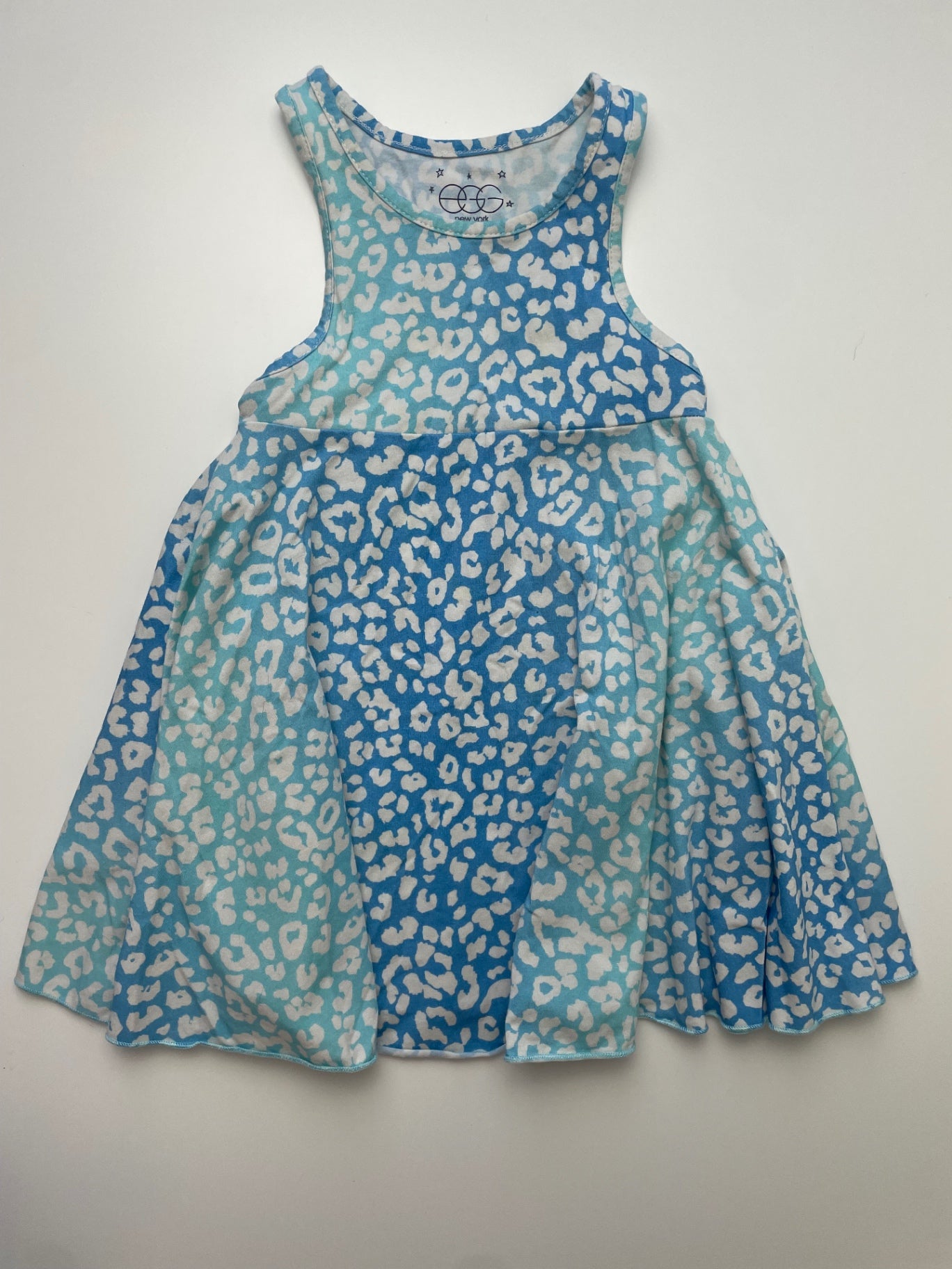 EGG New York Dress - Blue Ombre Animal Print | size 2T