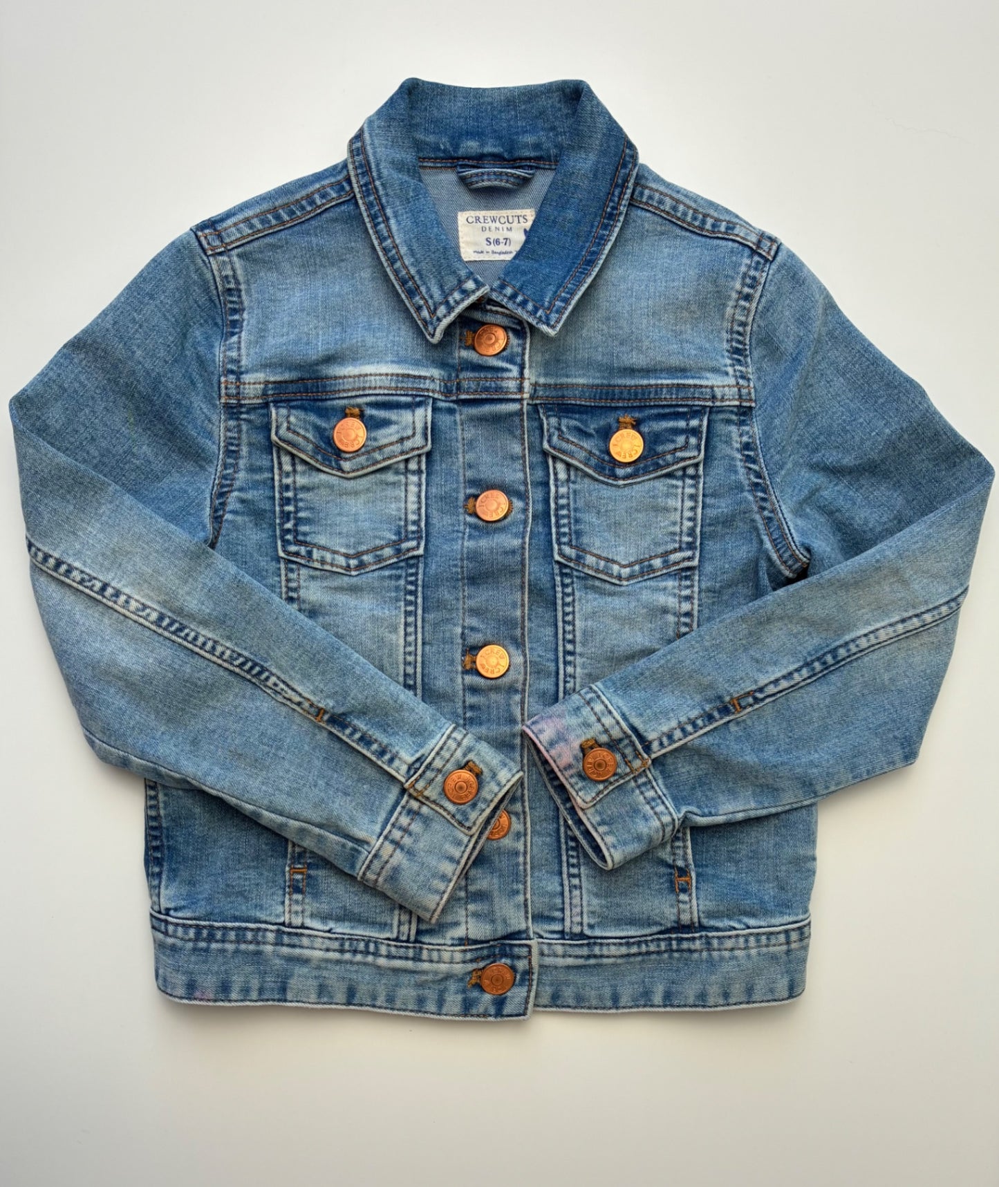 Crewcuts Jacket - Blue Denim | size 6/7