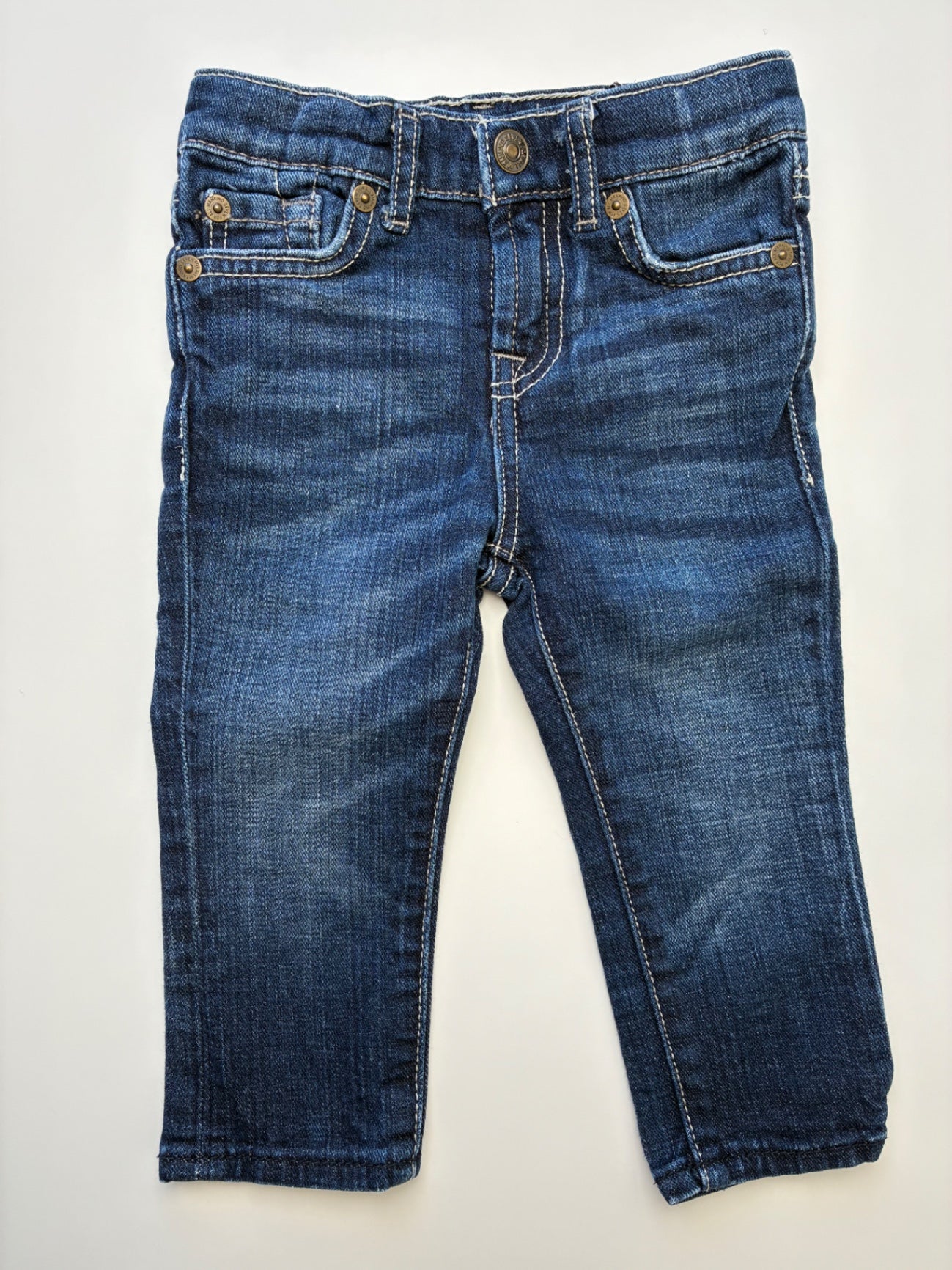 7 for All Mankind Jeans - Blue Slimmy | size 12 Months