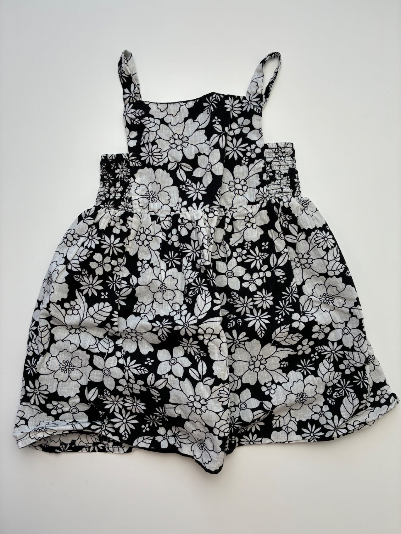 Baby Gap Dress - Black Floral | size 3T