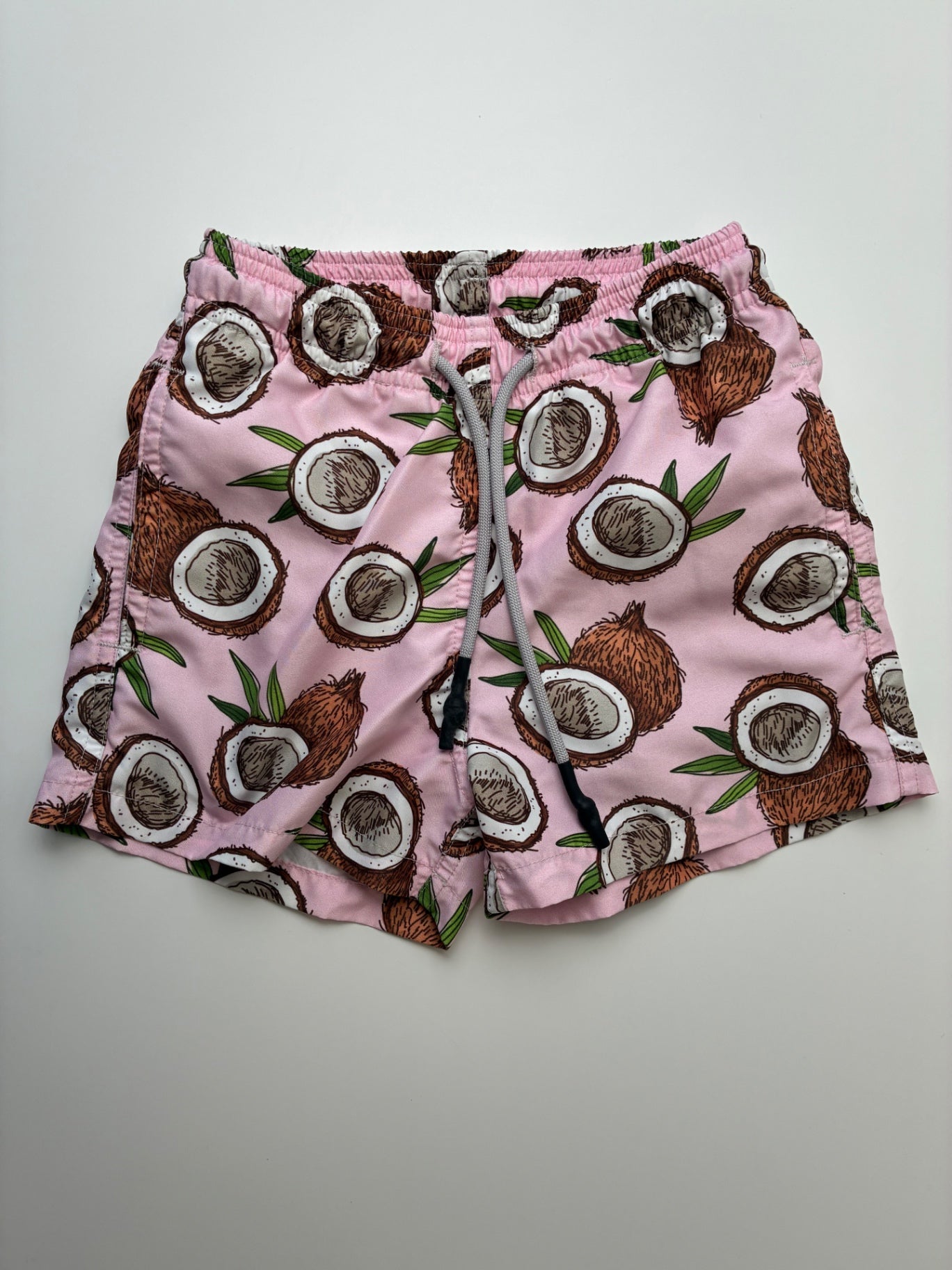 Steam Beachwear Swimsuit - Pink Coconut Swim Trunks | size 6