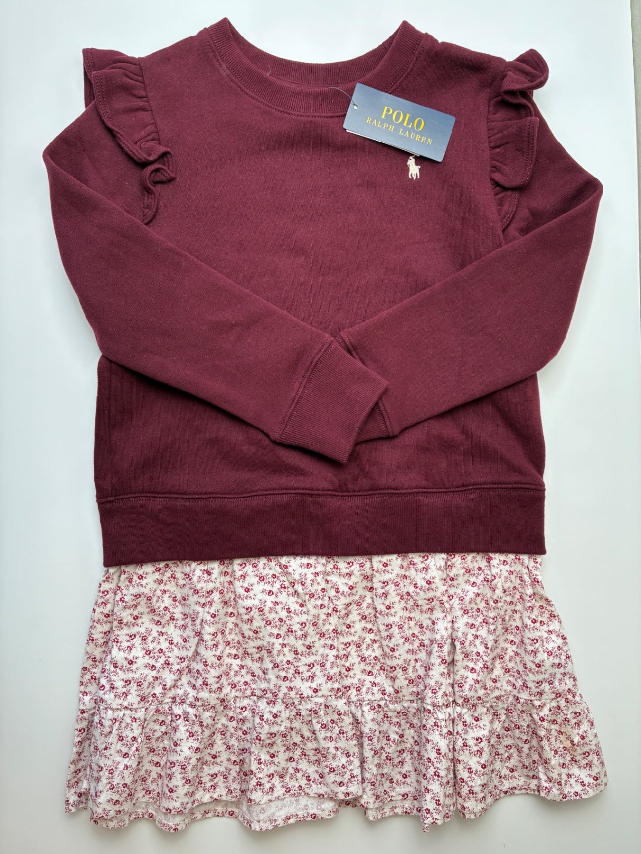 Polo Ralph Lauren Dress - Red Crewneck w/ Skirt | size 8/10