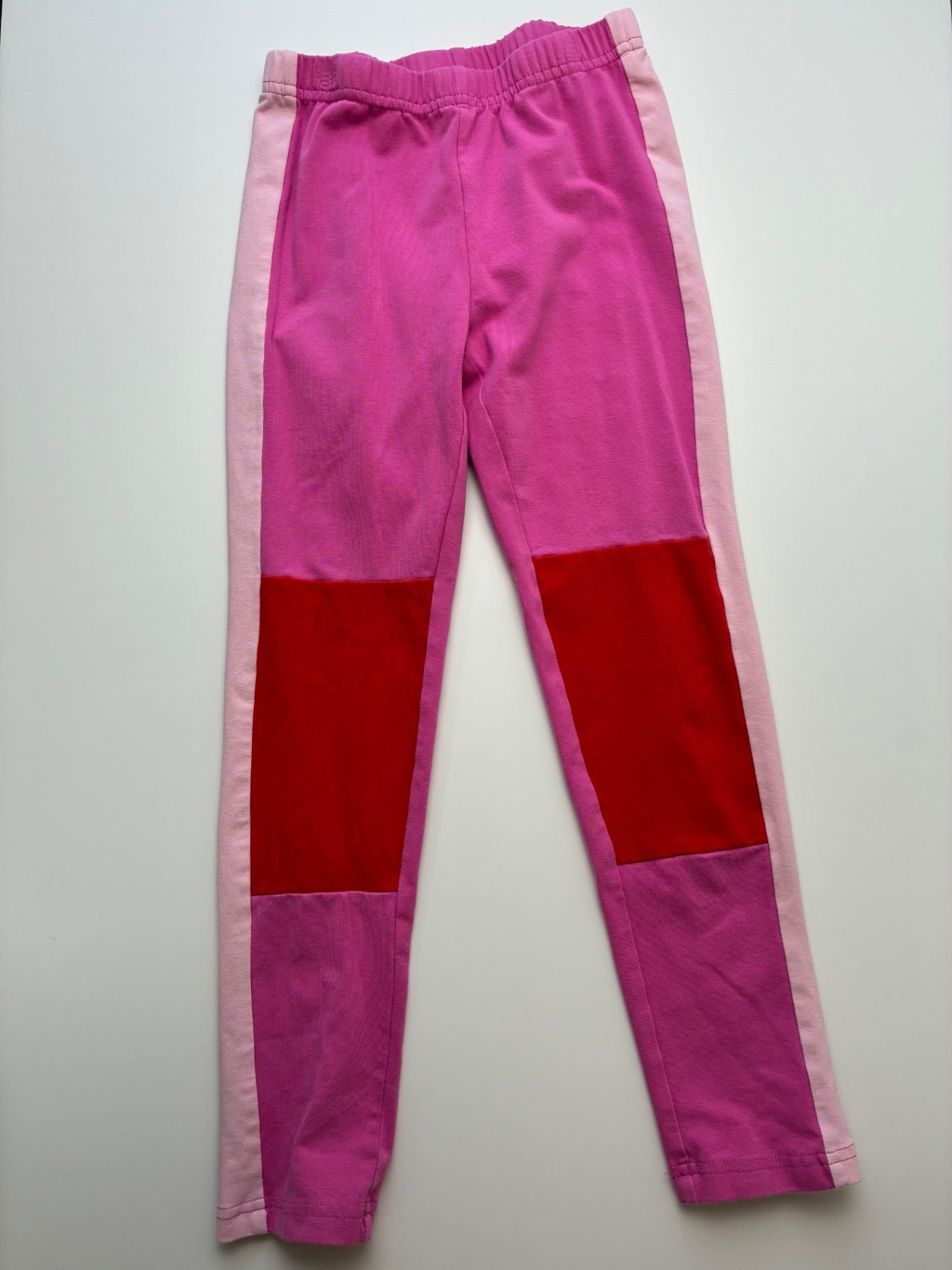 Hanna Andersson Leggings - Pink Colorblock | size 6/7