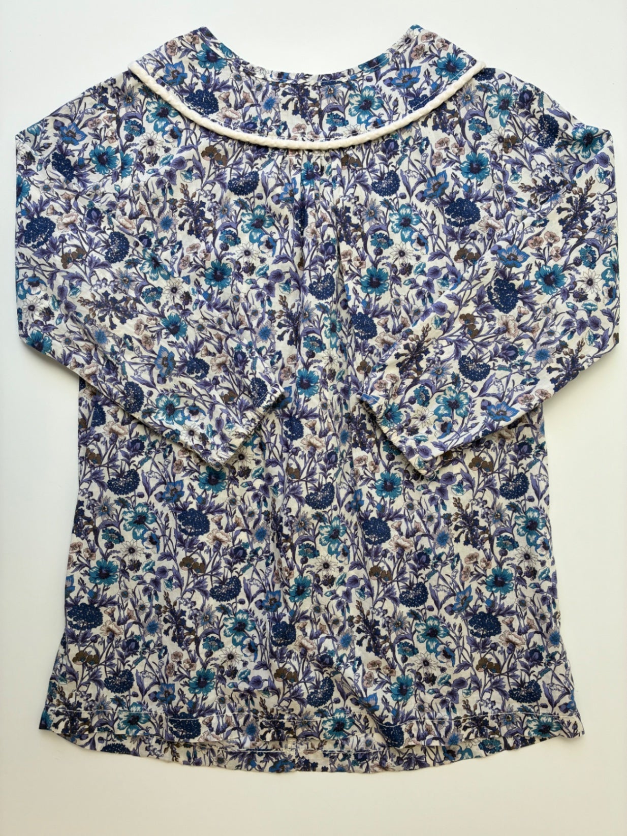 Mabo Dress - Purple Liberty Fabric | size 4T/5T