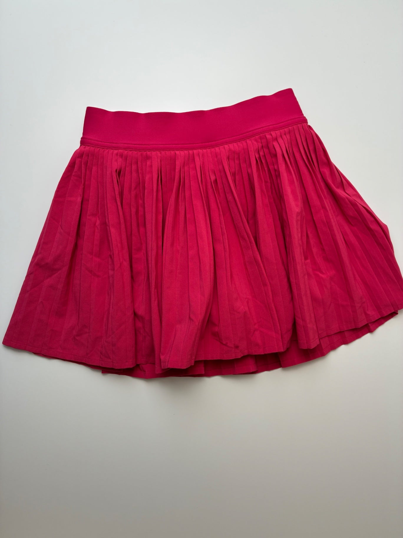 Lululemon Skirt - Red Knife-Pleat Tennis Skirt (Adult Size 0) | size 10/12