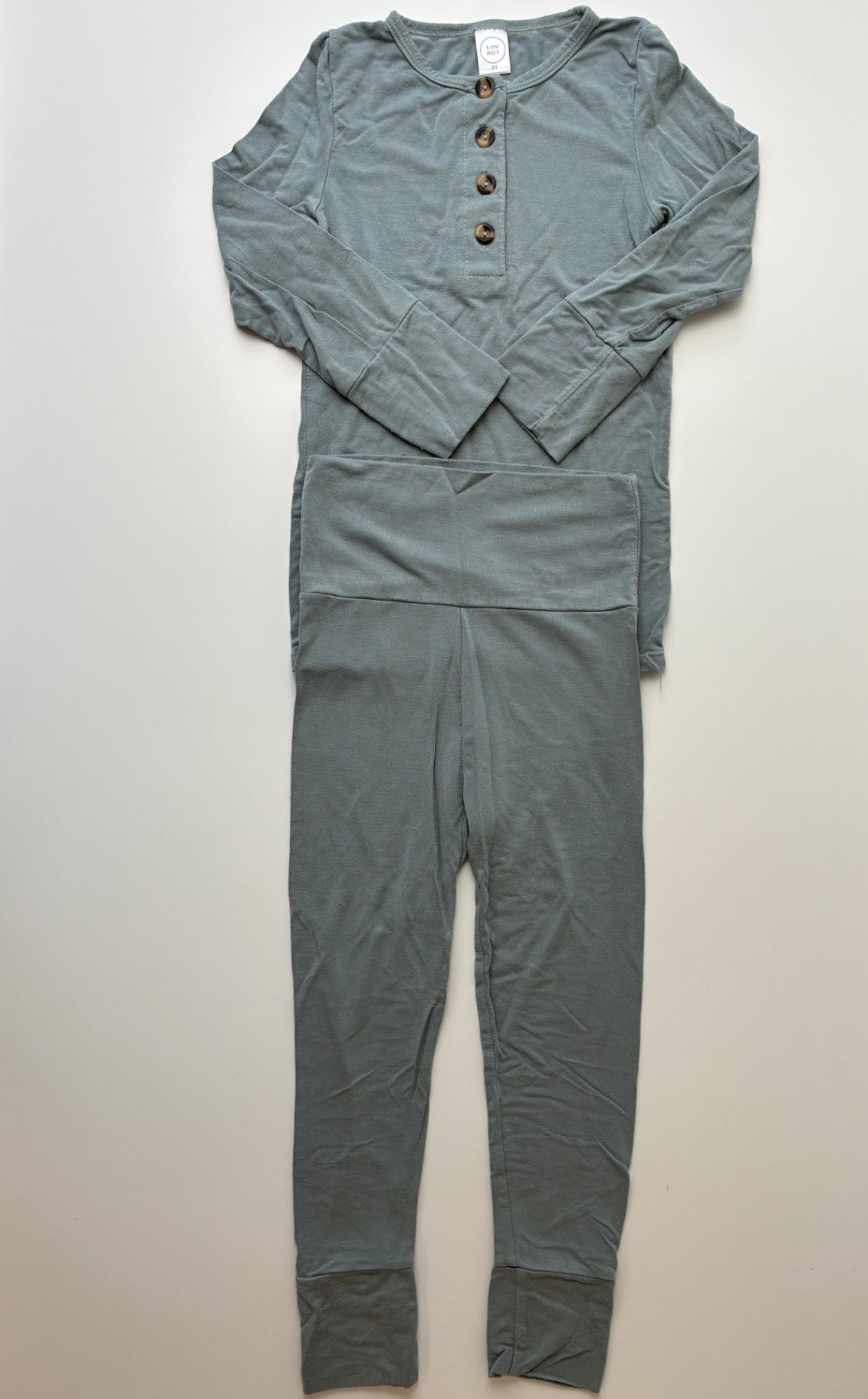 Lou Lou 2 Piece Ensemble - Blue Pajamas | size 3T