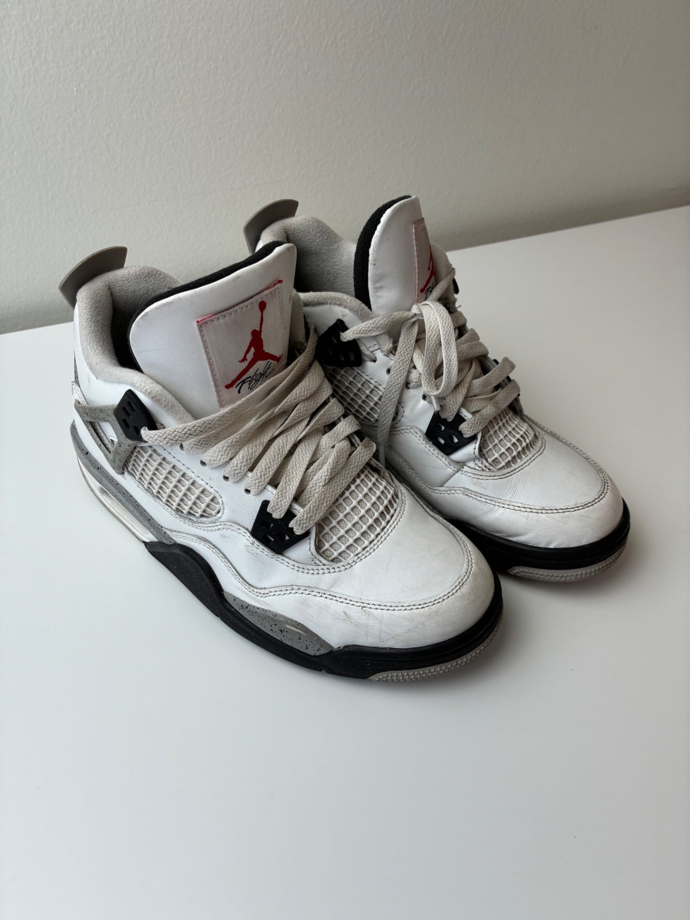 Nike Shoes - White Air Jordan 4 Retro | size Shoe 6.5