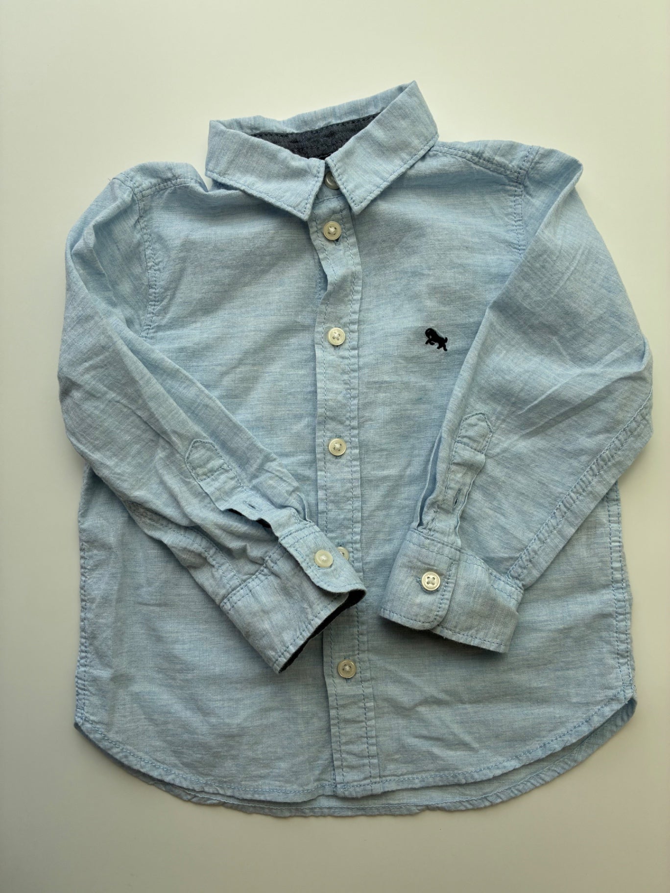 L.O.G.G. Shirt - Blue Dress Shirt | size 18 - 24 Months