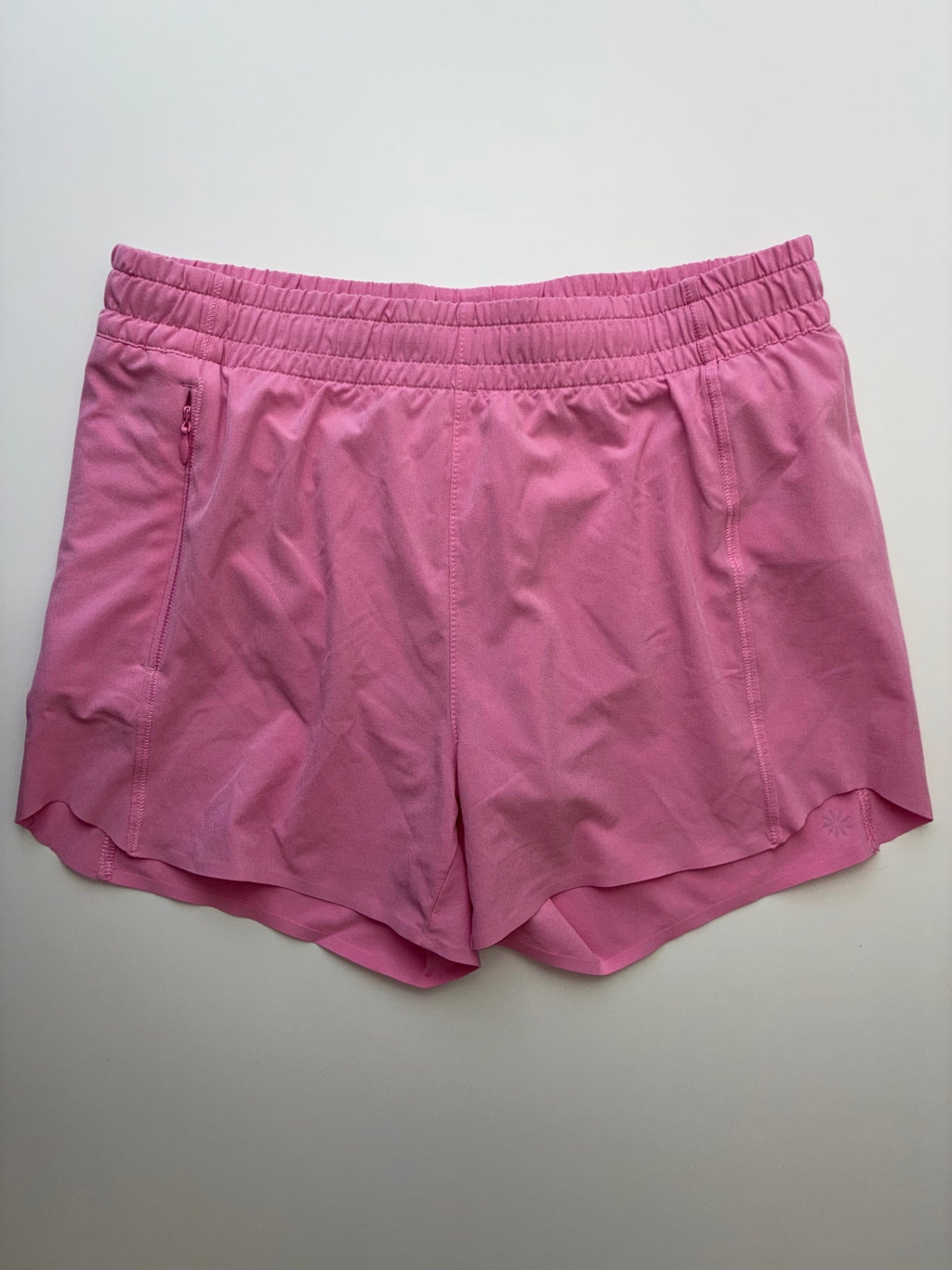 Athleta Girl Shorts - Pink Heart the Hustle 2.5" | size 16