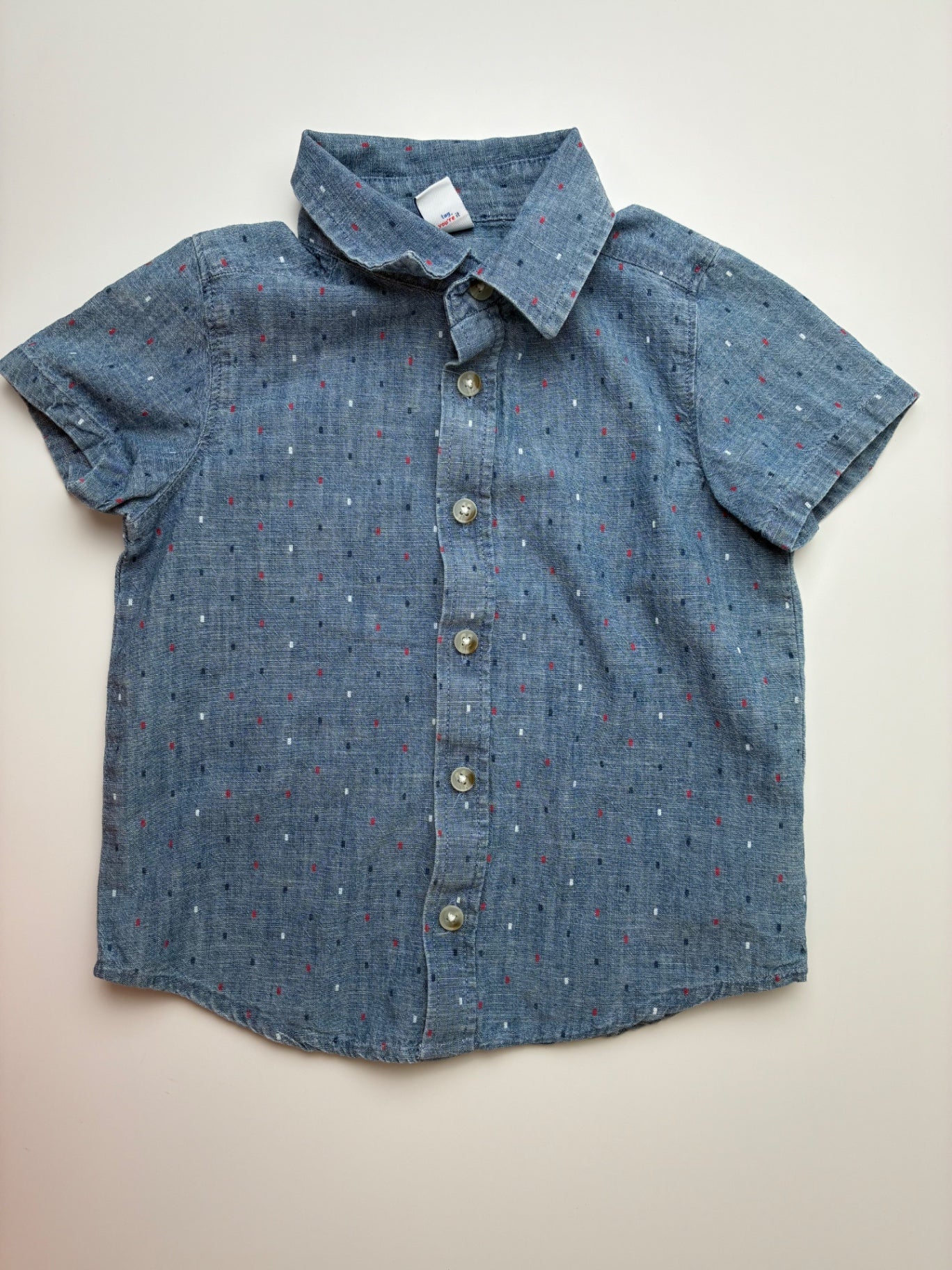 Old Navy Shirt - Blue Chambray | size 3T