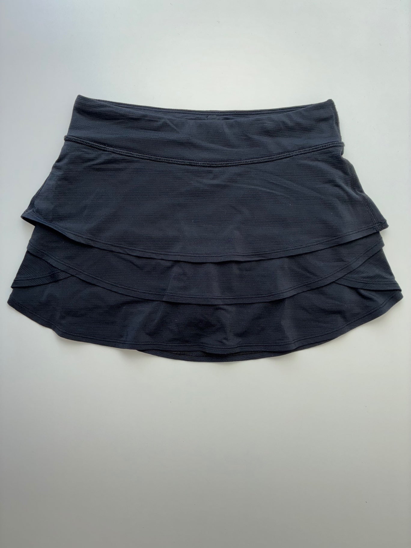 Athleta Girl Skirt - Black Tiered Skort | size 7