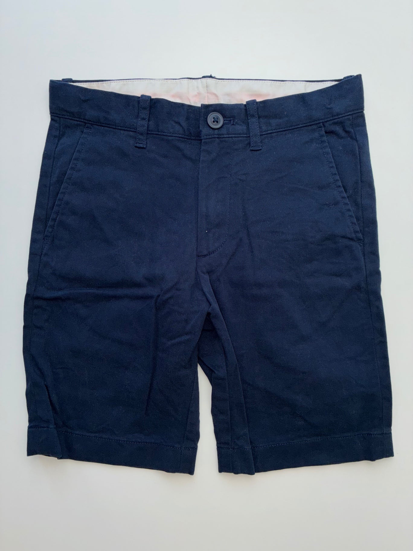 Crewcuts Shorts - Navy Blue Stretch Chino | size 8
