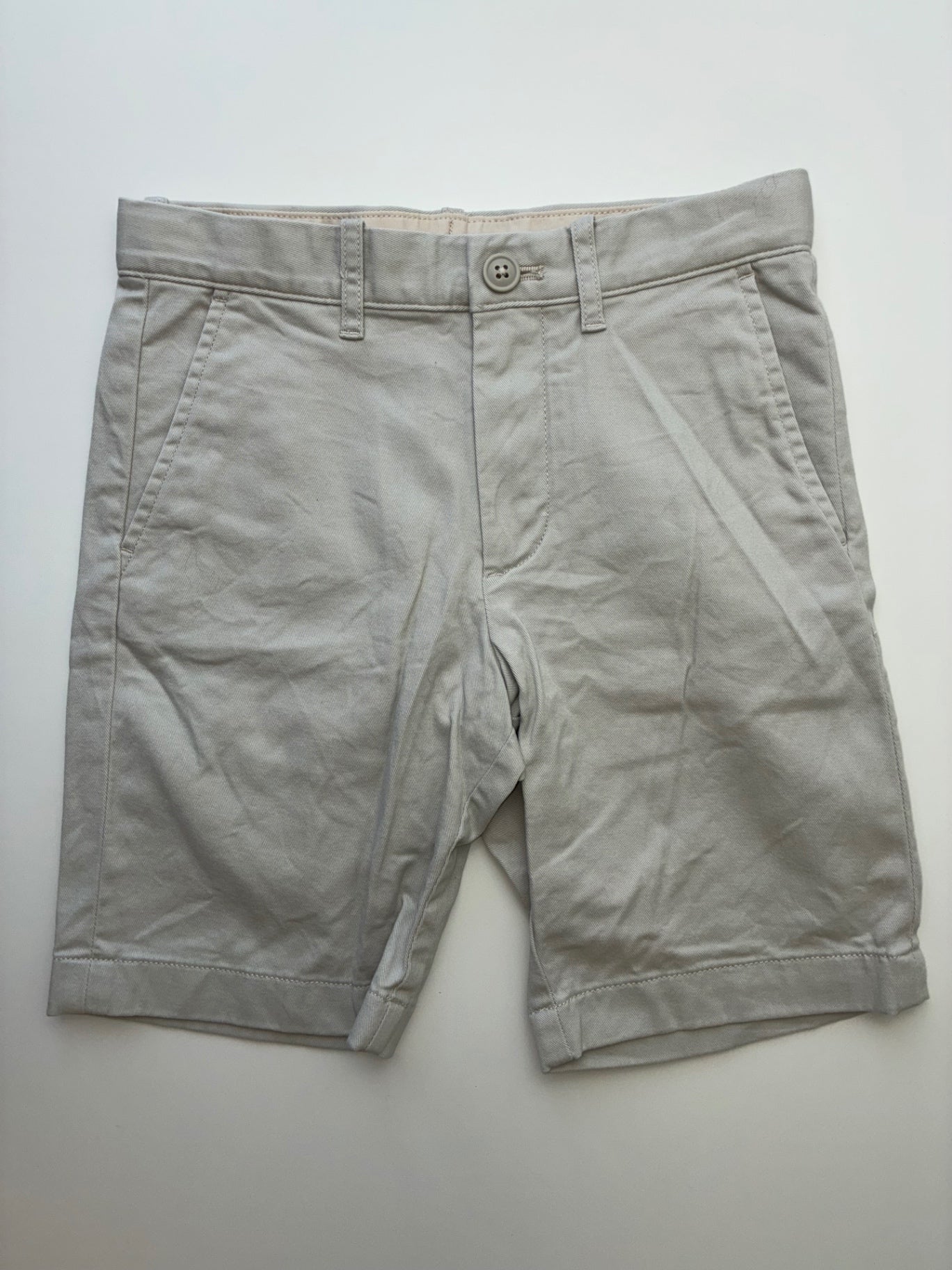Crewcuts Shorts - Tan Stretch Chino | size 8