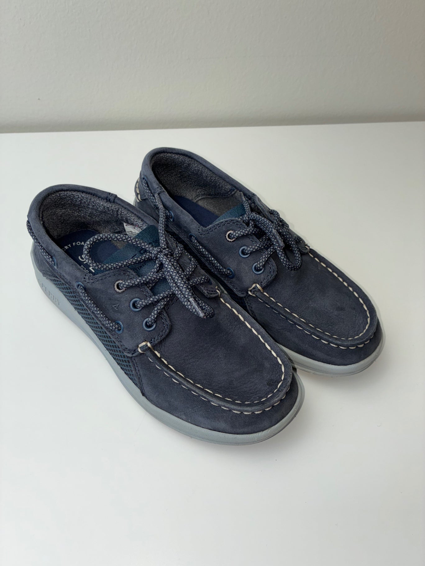 Sperry Shoes - Navy Blue Gamefish Boat Shoe | size Shoe 2