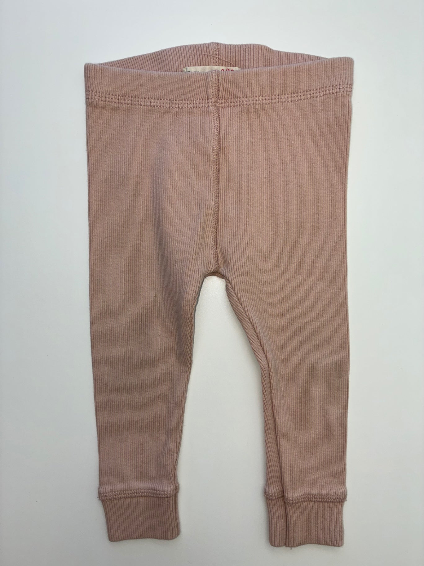 Zara Leggings - Pink Ribbed | size 9 - 12 Months