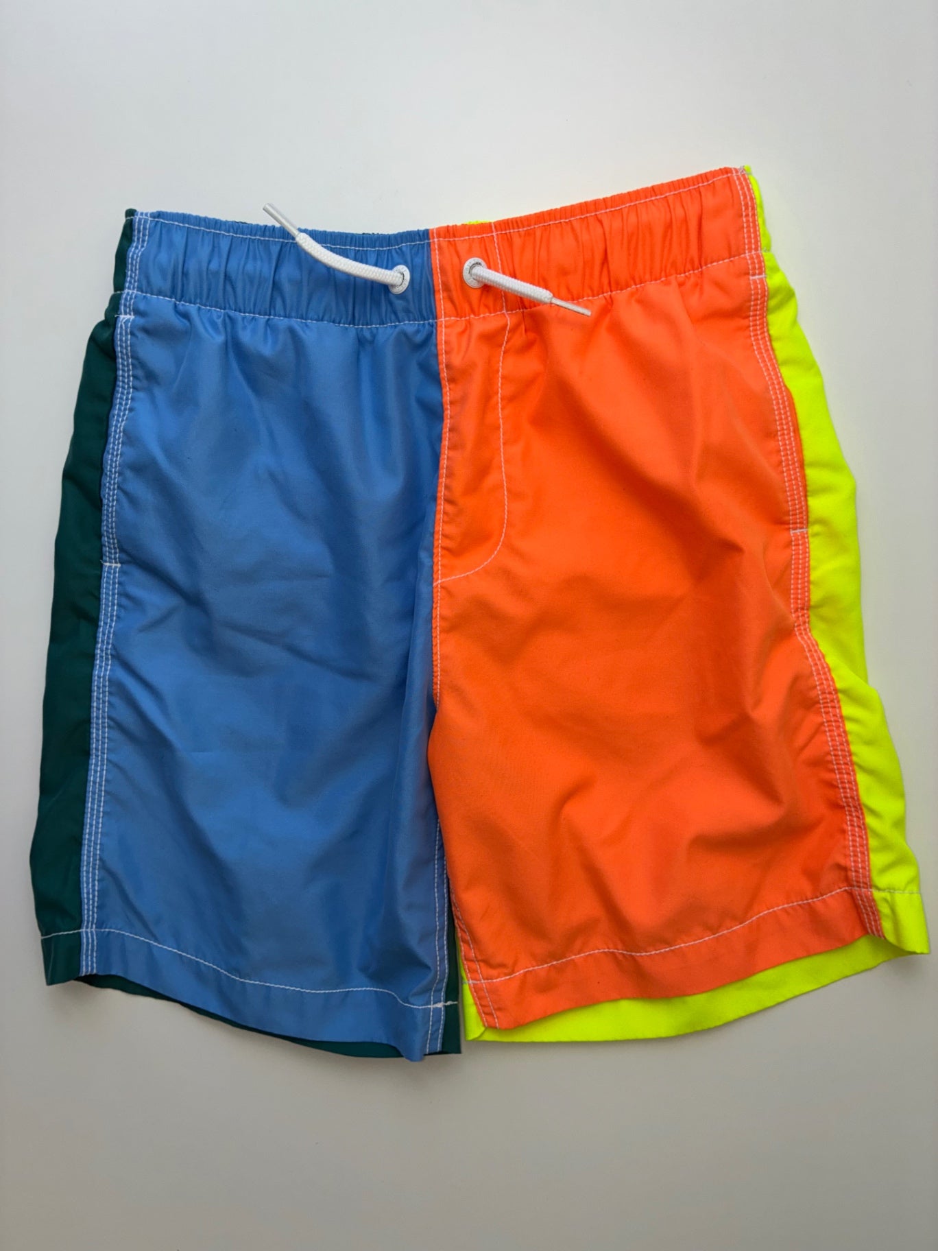Gap Kids Swimsuit - Multicolor Colorblock Swim Trunks | size 12