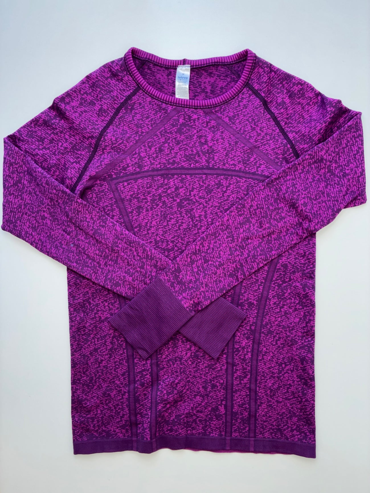 Ivivva Long Sleeve T-Shirt - Purple Heathered | size 14