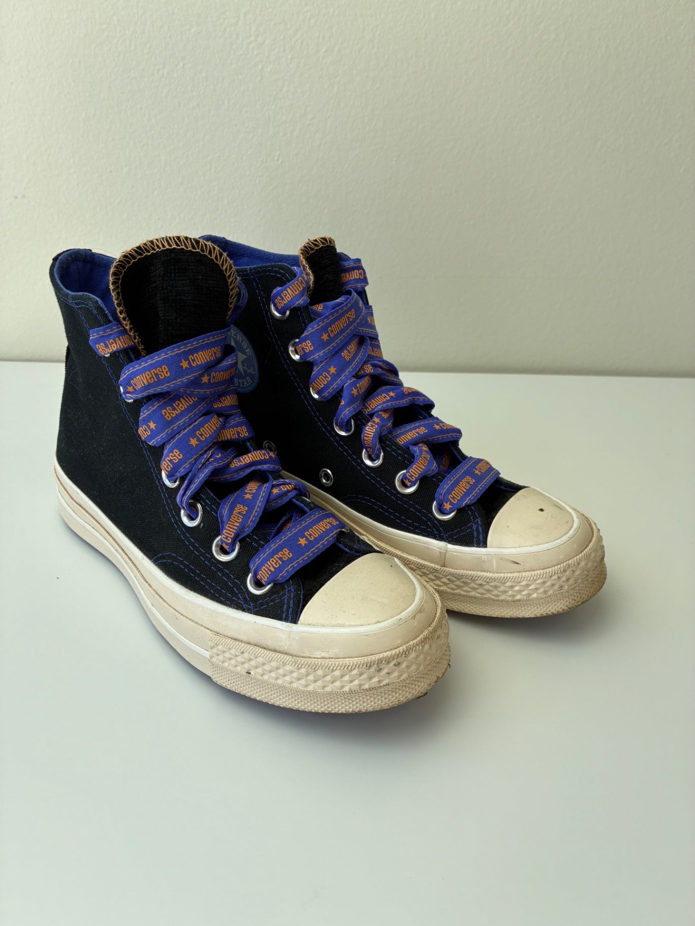 Converse Shoes - Black Canvas High Top Chuck 70 | size Shoe 5