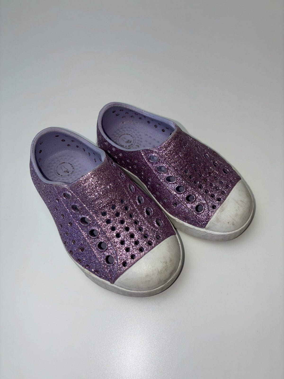 Native Shoes - Purple Jefferson Bio-Bling | size Shoe 5