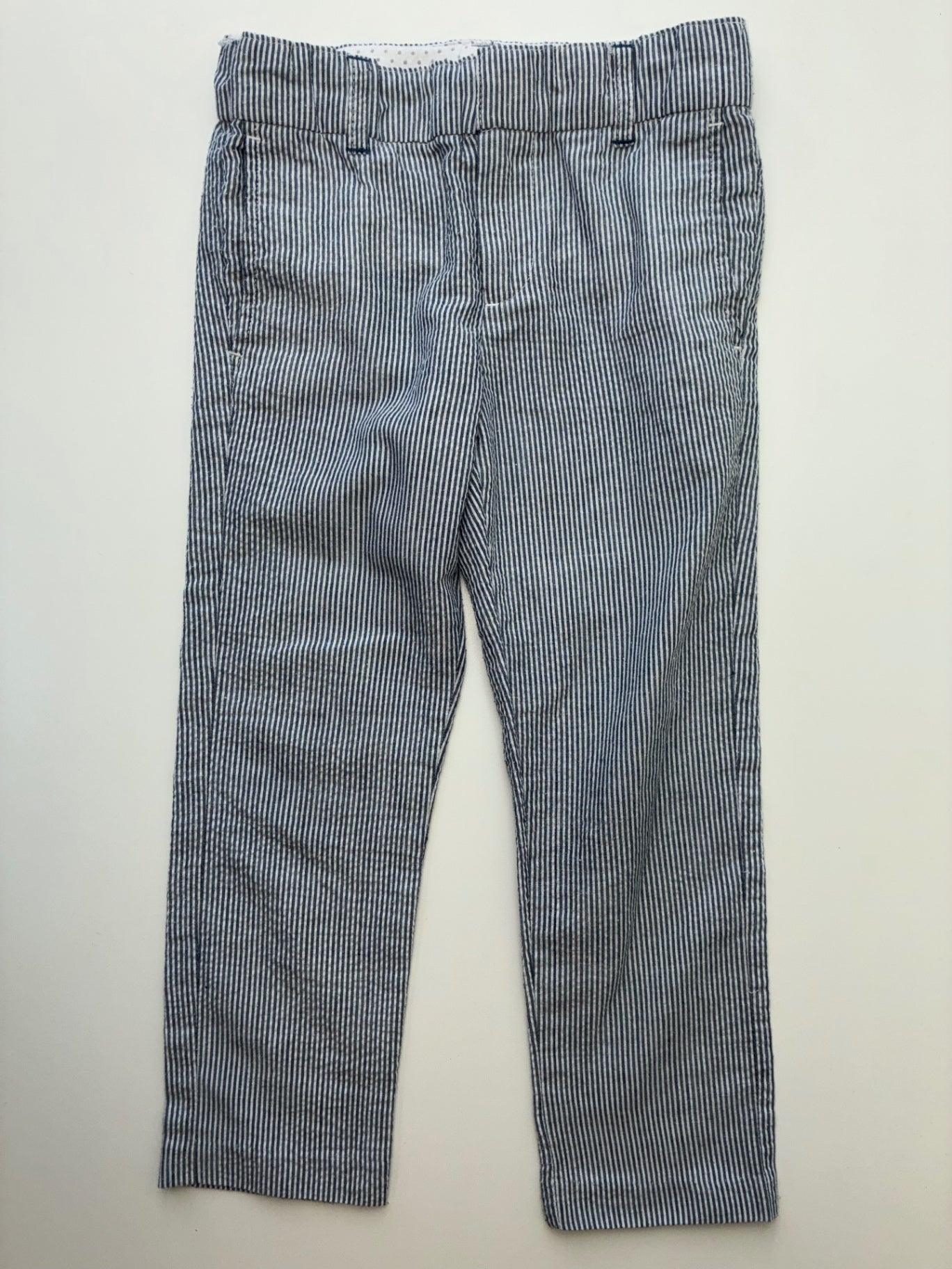 EGG New York Pants - Blue Seersucker | size 4T