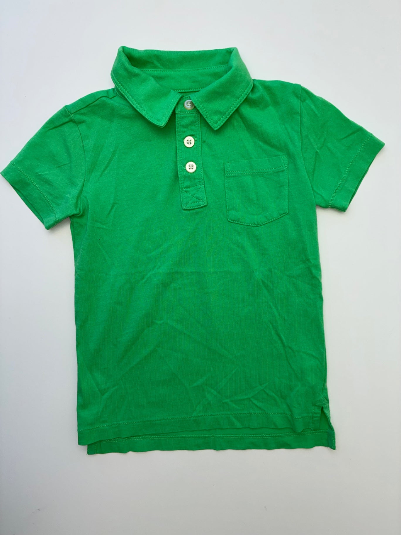 Crewcuts Shirt - Green Everyday Polo | size 3T