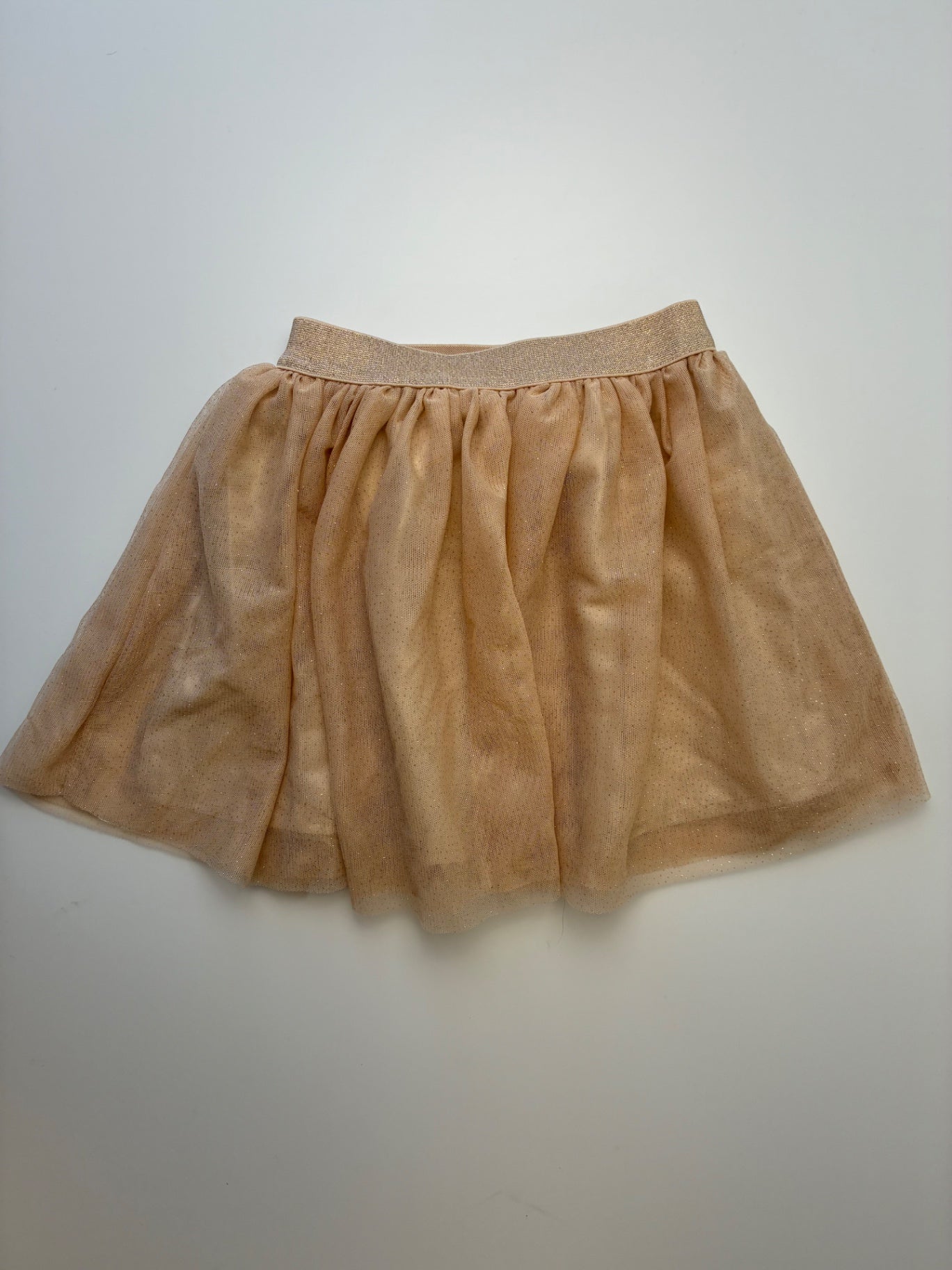 H&M Skirt - Gold Glitter Tulle | size 3T/4T