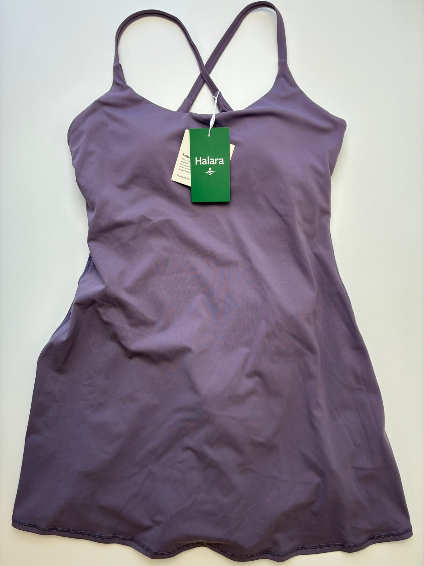 Halara Dress - Purple SoftlyZero Plush Active Dress (Adult Size 4) | size Women's 4