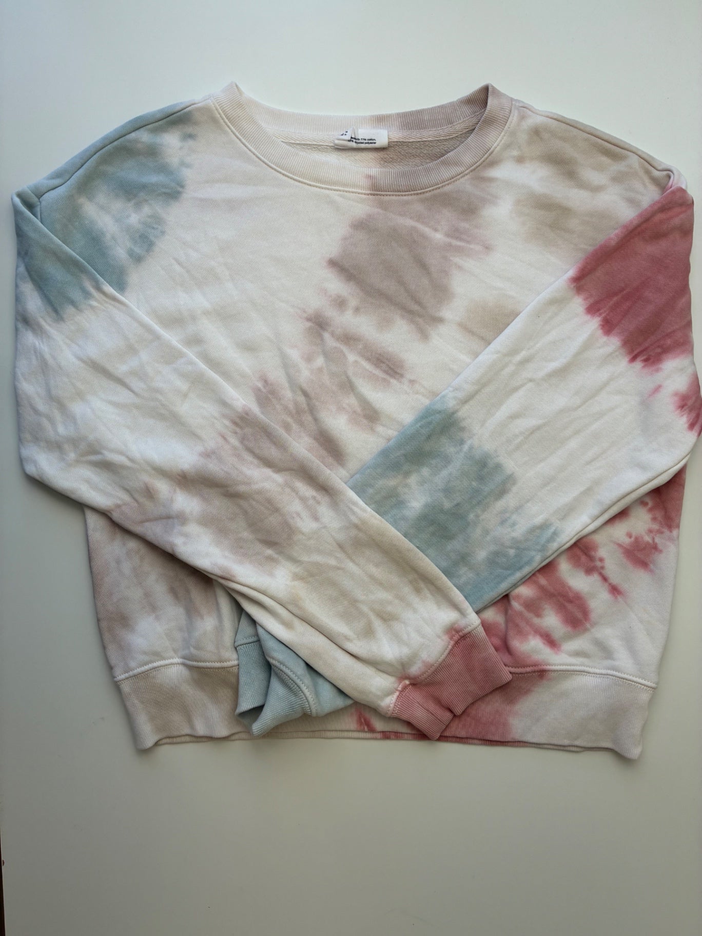 Gap Kids Sweatshirt - Multicolor Tie Dye Crewneck | size 14/16