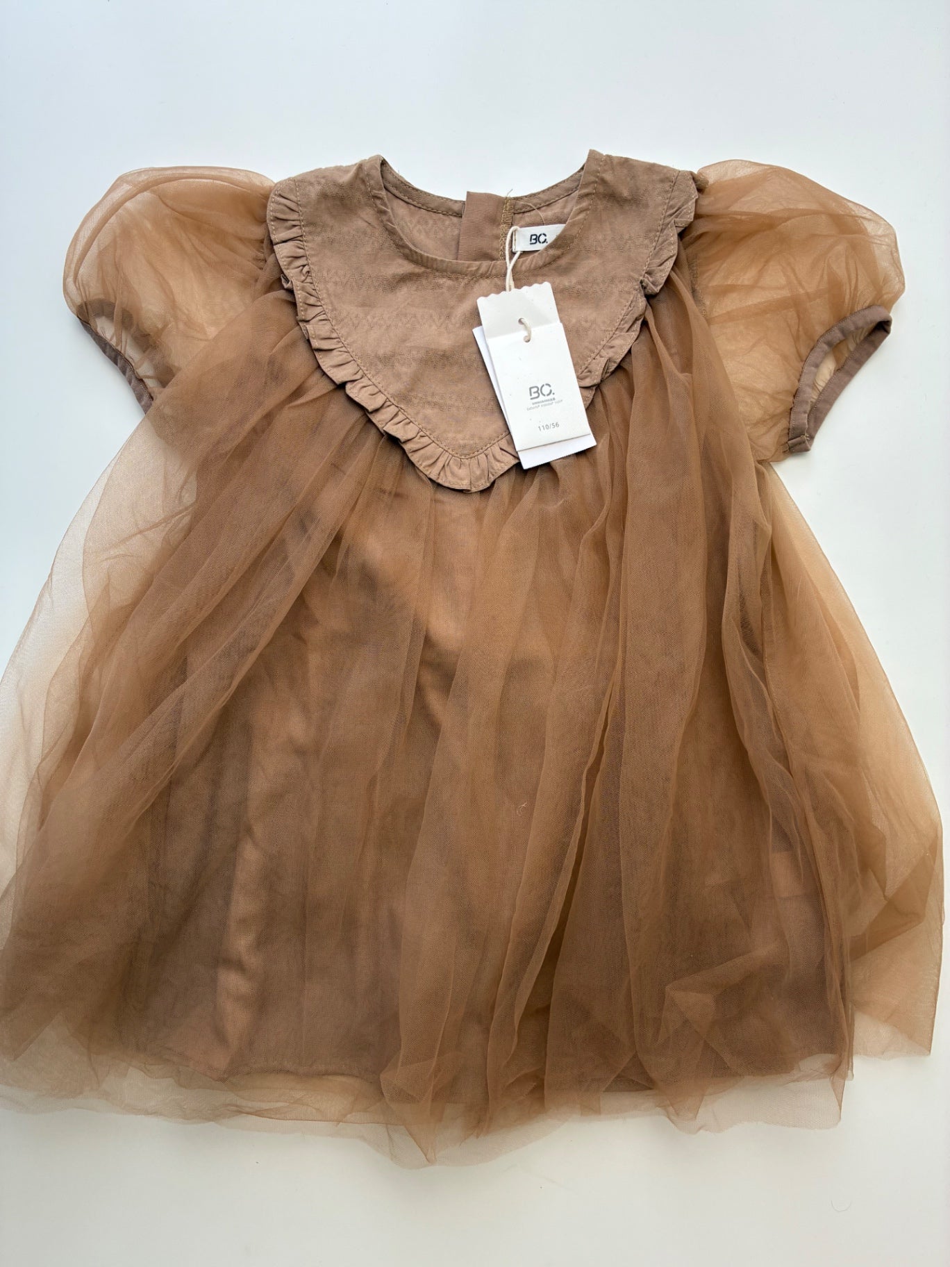 brown dress 5t BC - Tulle Girls dresses Size:US14/UK18 35below Club Monaco 100% silk it blends everyday comfort