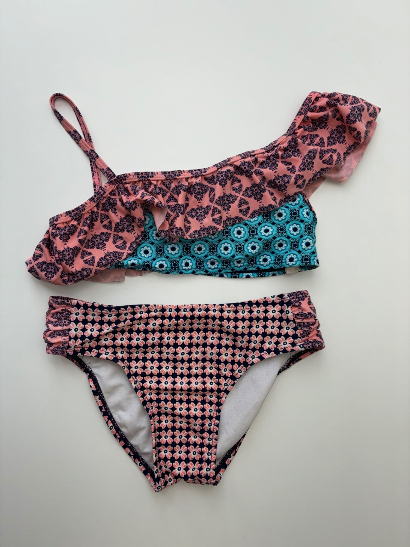 Jessica Simpson Swimsuit - Multicolor Floral Bikini | size 5T