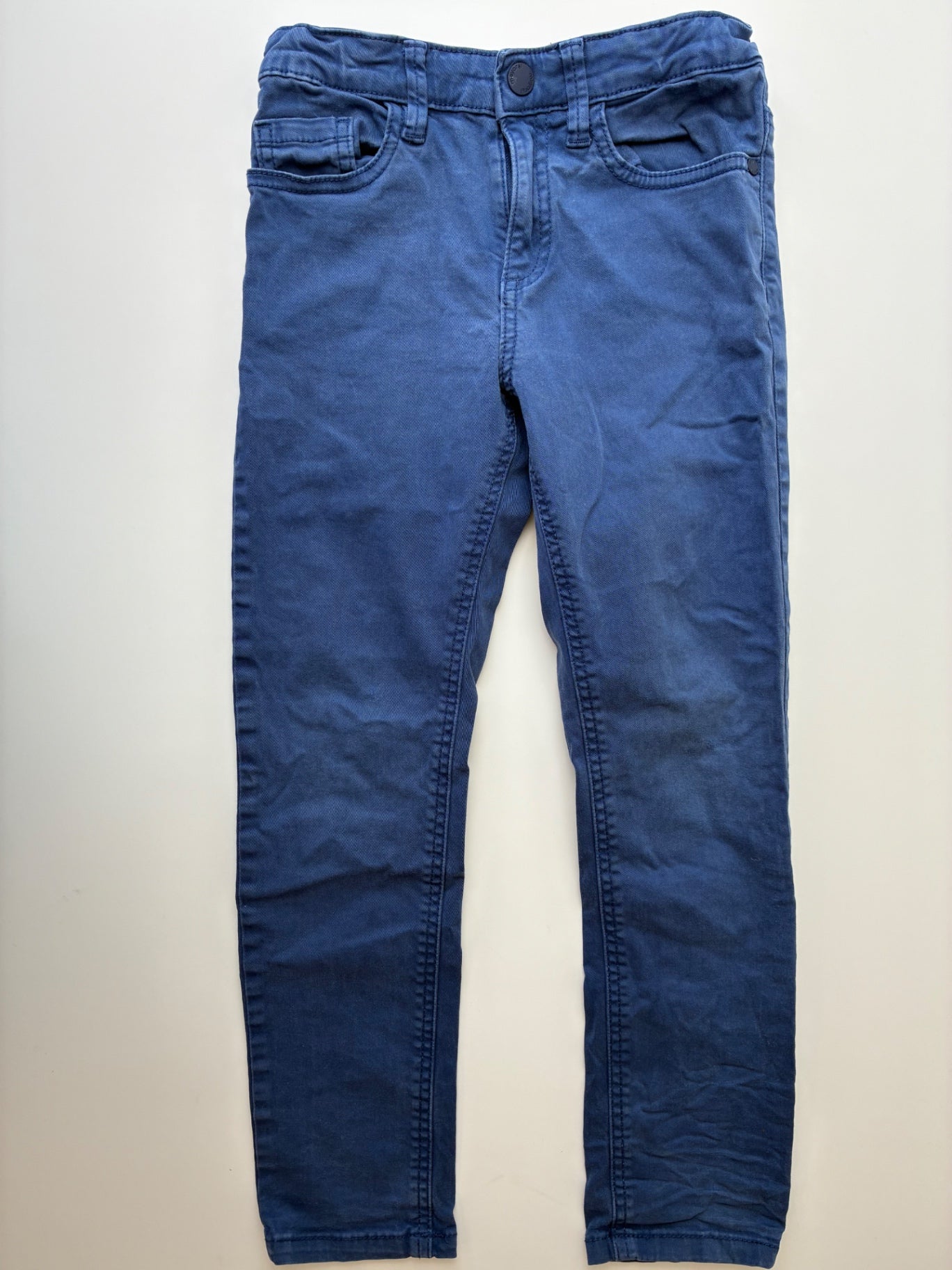 Mayoral Pants - Blue Skinny Twill | size 6