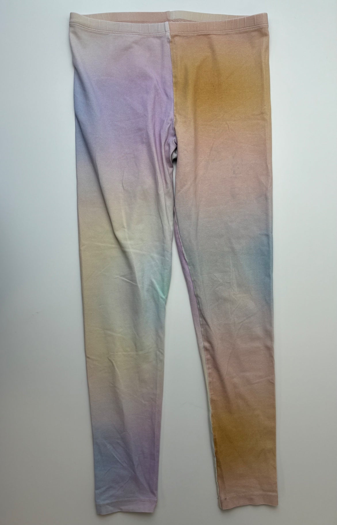 Tea Leggings - Multicolor Rainbow Ombré | size 14