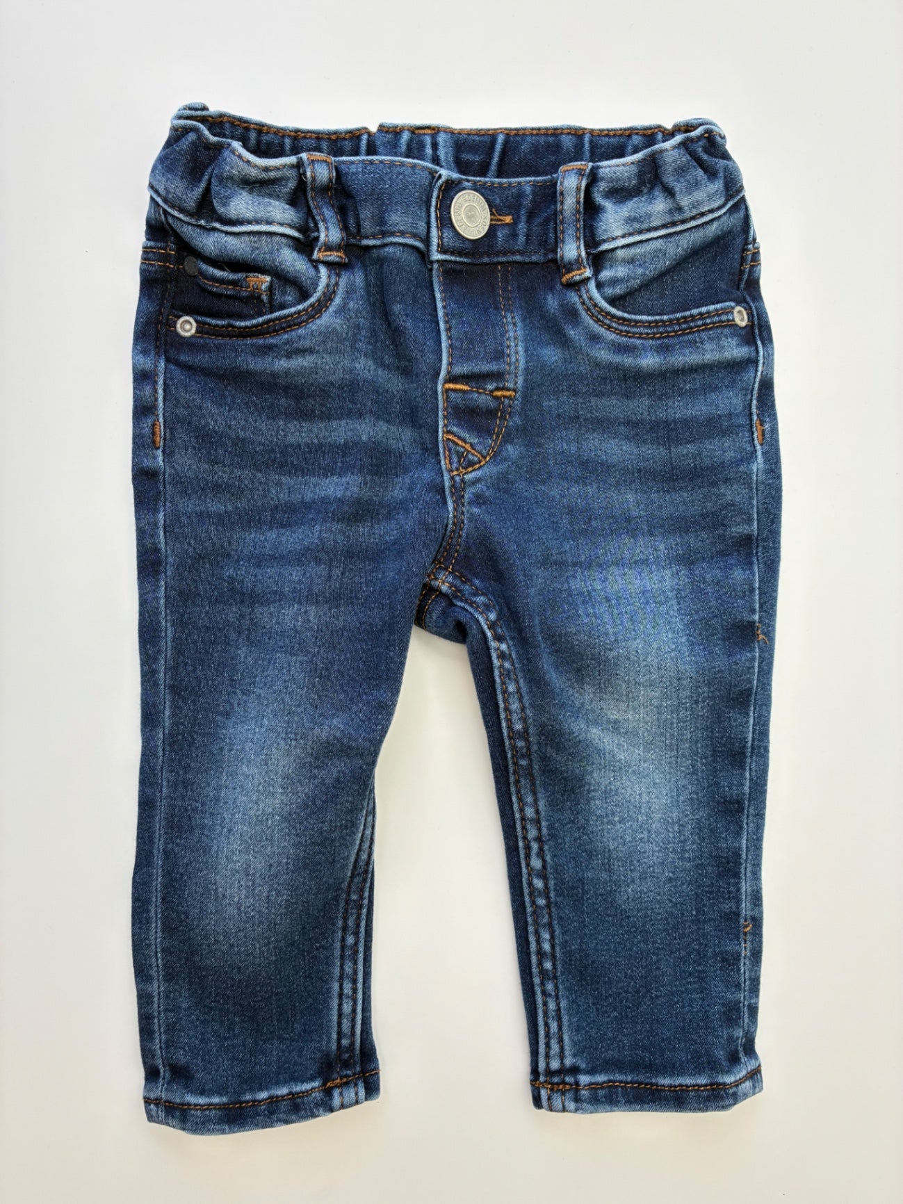 & Denim Jeans - Blue Stretch | size 6 - 9 Months